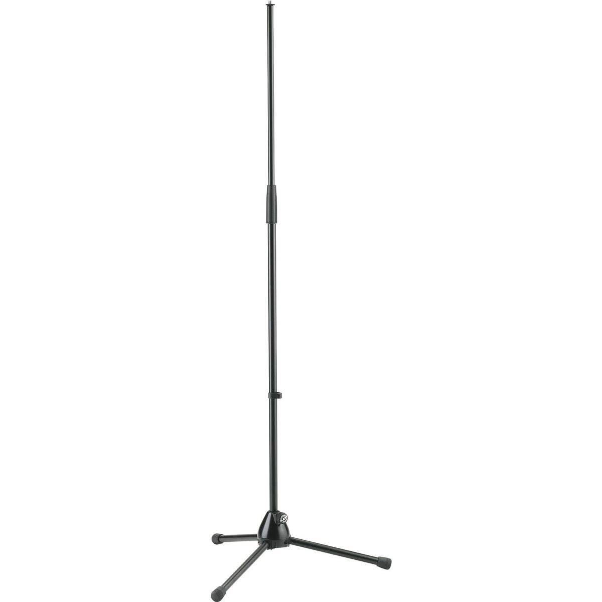 

K&M 201/2 Microphone Stand, Short-Legged, 35.03-62.59" Height, Black
