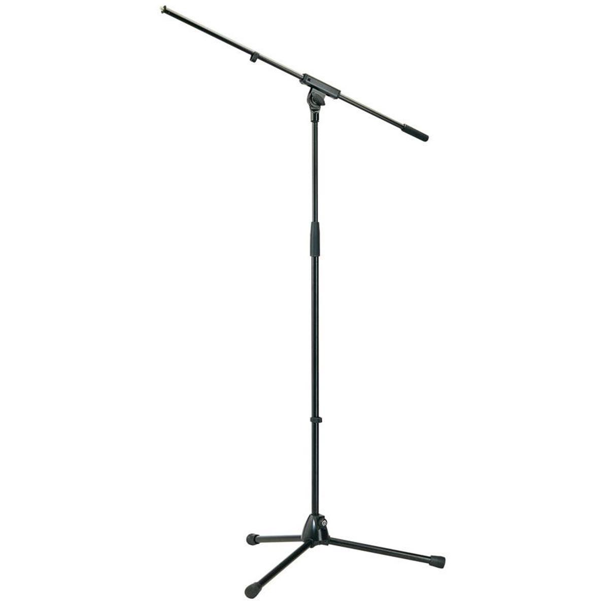 

K&M 210/6 Tripod Microphone Stand with 32" Boom, Black
