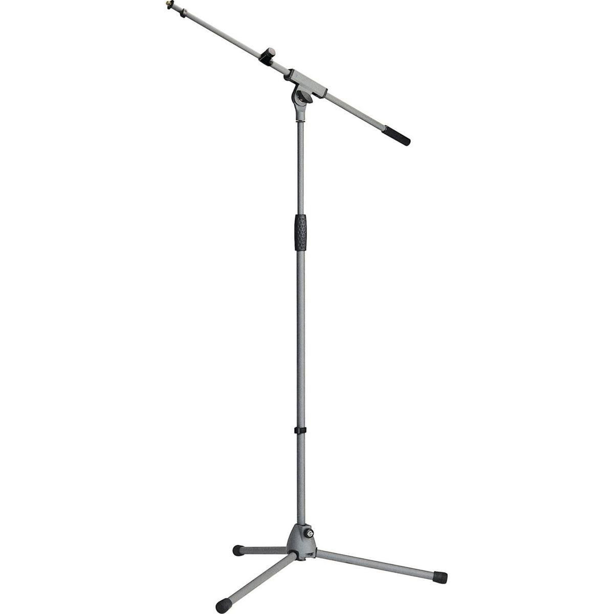 Photos - Microphone Stand K&M K&M 21080 Soft Touch Telescoping Tripod Mic Stand, 36.42-64.17" Height 