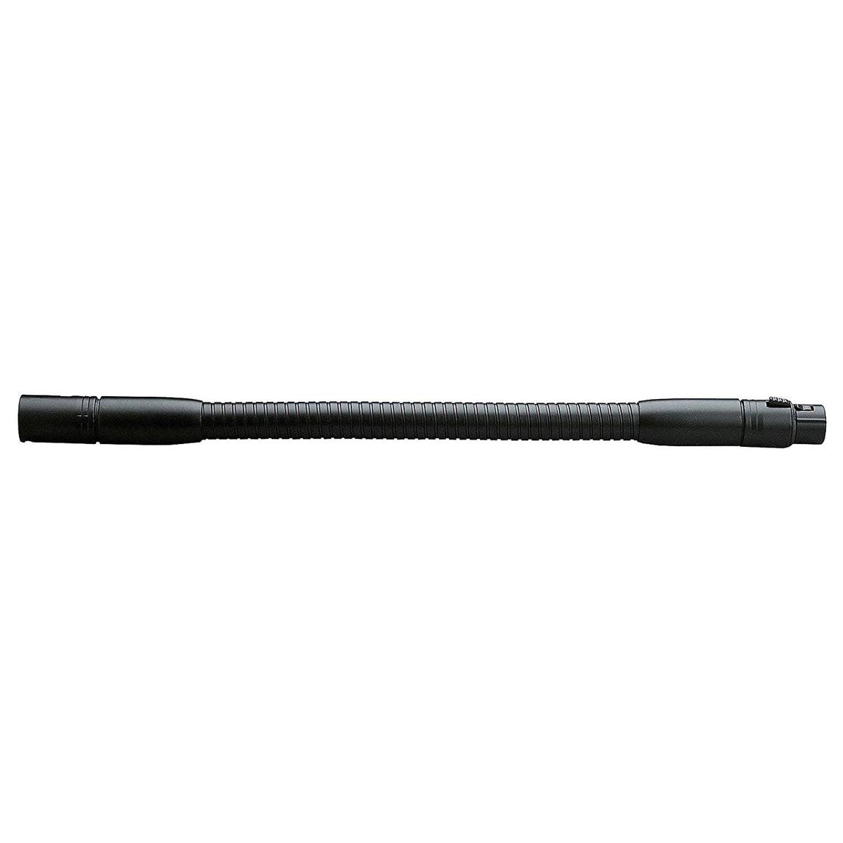 

K&M 230/2 11.8" Gooseneck with XLR Female Plug and XLR Connector Bushing, Black