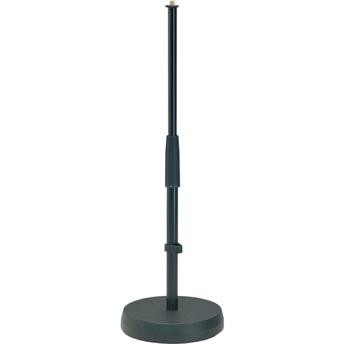 

K&M 233 Table/Floor Microphone Stand, 13.9-22.8" Adjustable Height, Black