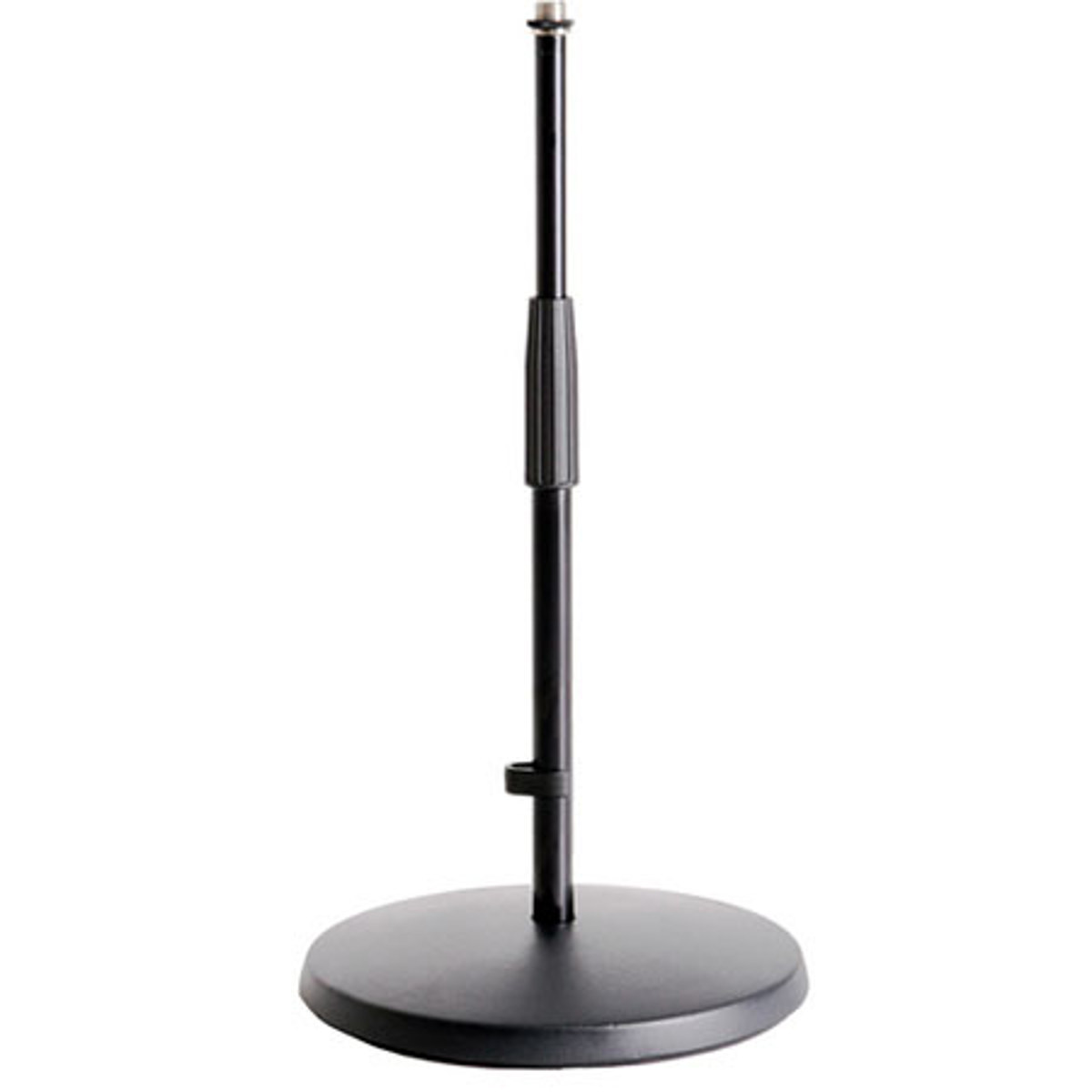 

K&M 23323 Floor and Tabletop Microphone Stand, 13.77-22.44" Height, Black