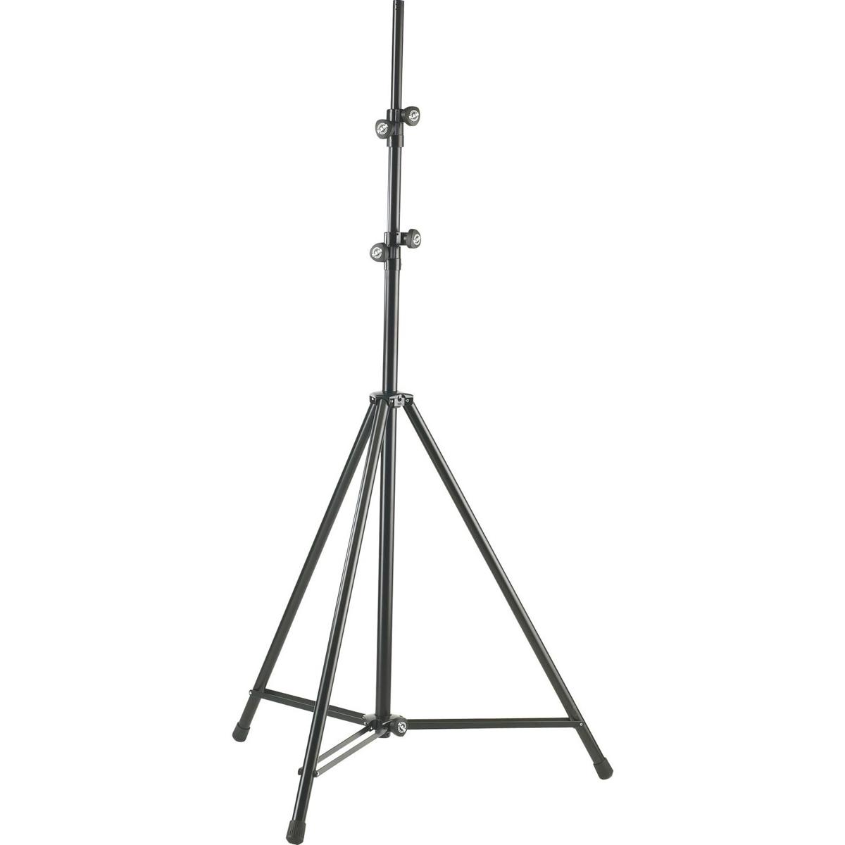 

K&M 24640 13.1' Lighting Stand, 62.5-158.4" Adjustable Height, Black