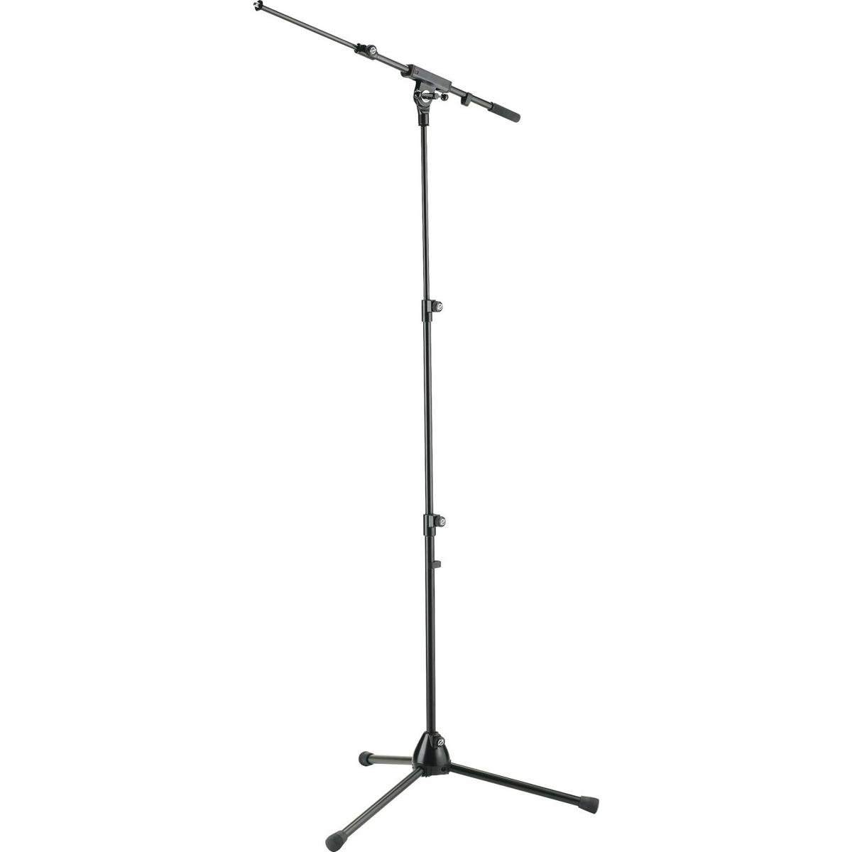 Photos - Microphone Stand K&M K&M 252  with Boom Arm, 16.7-28.5" Adjustable Height, 