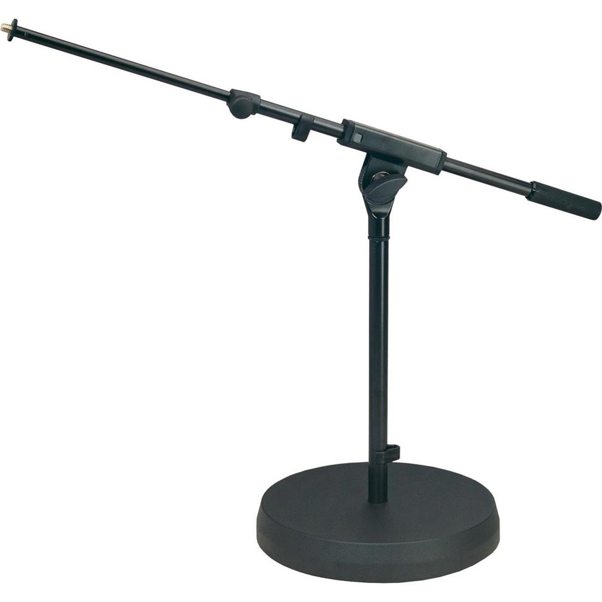 Photos - Microphone Stand K&M K&M 25960 Low Level Round Base  with Telescoping Boom 