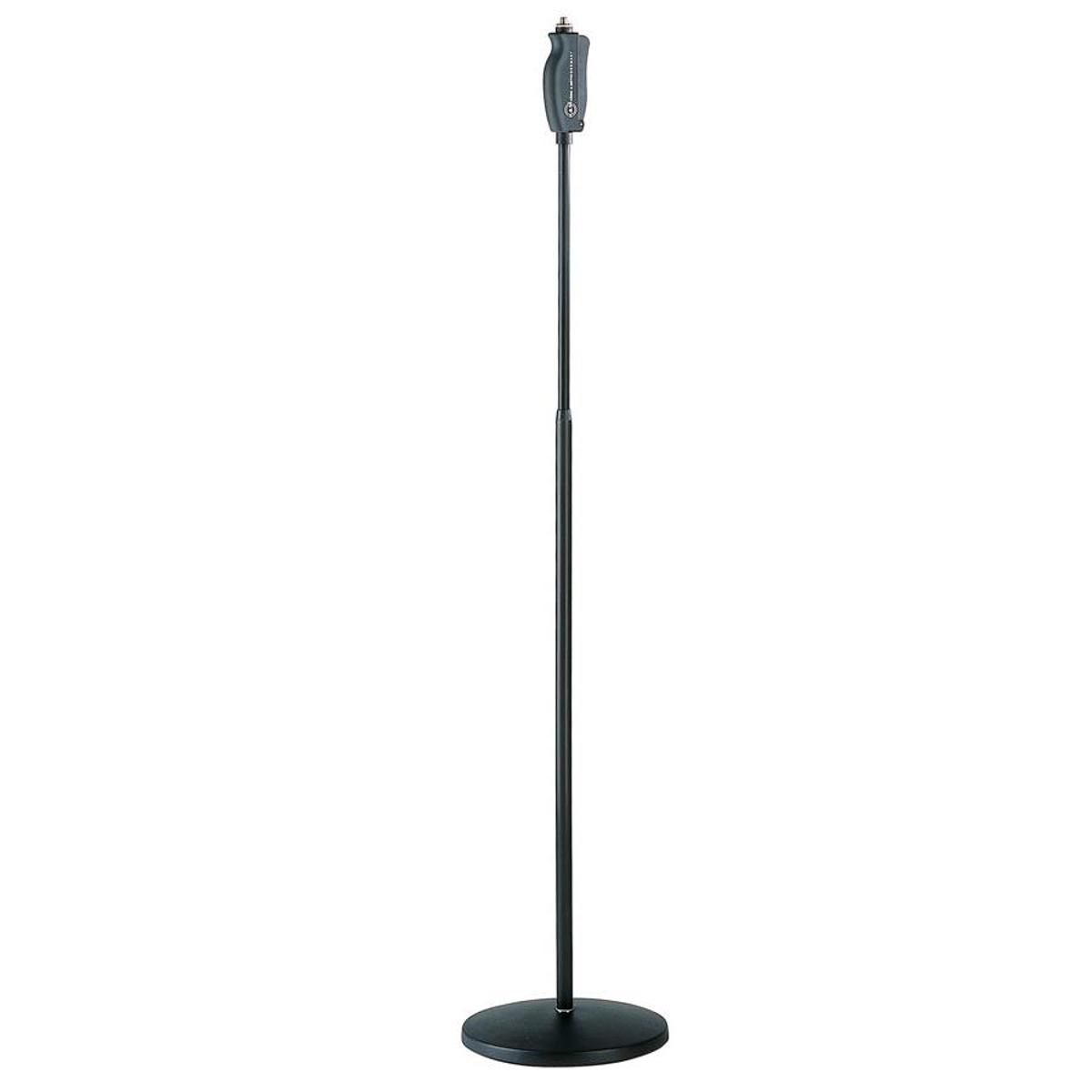 

K&M 26085 One-Hand Adjustable Microphone Stand with 9.84" Cast-Iron Base