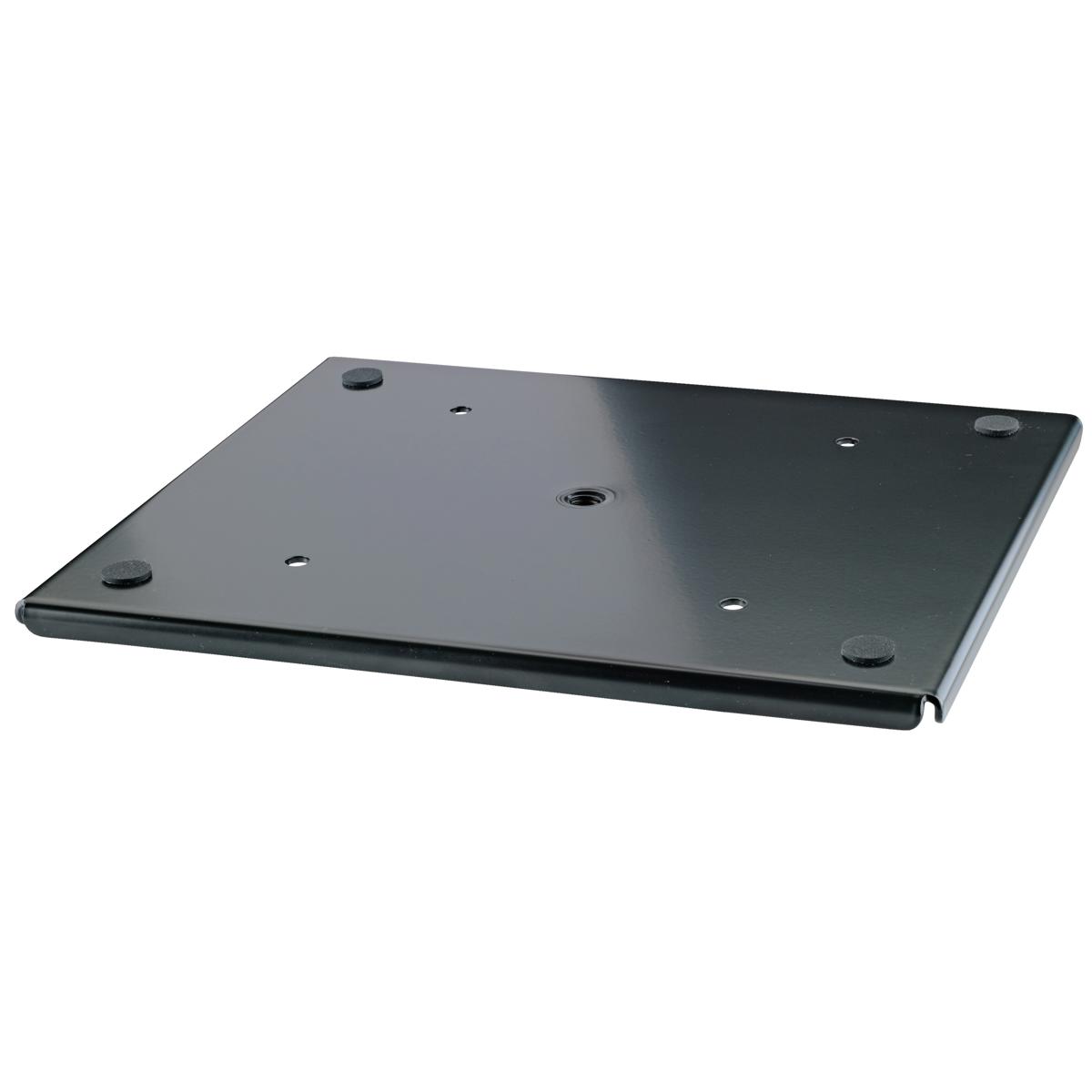 

K&M 26749 Monitor Plate, Medium, Black