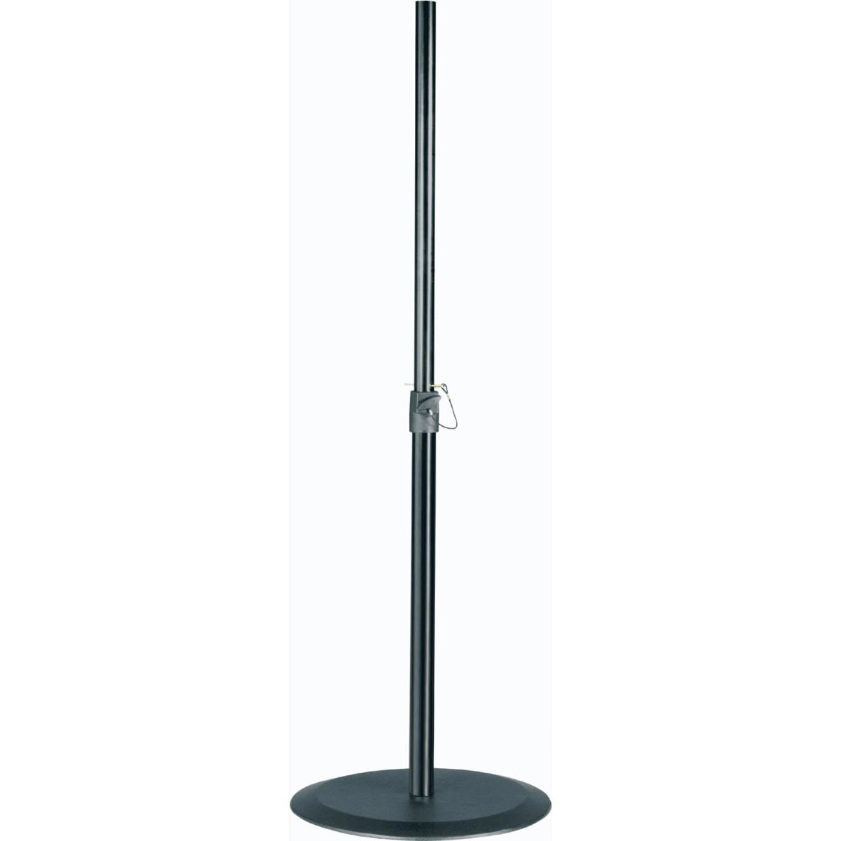 

K&M 26750 Speaker Stand, 37.40-56.29" Height, 77.09 lb Capacity, Black