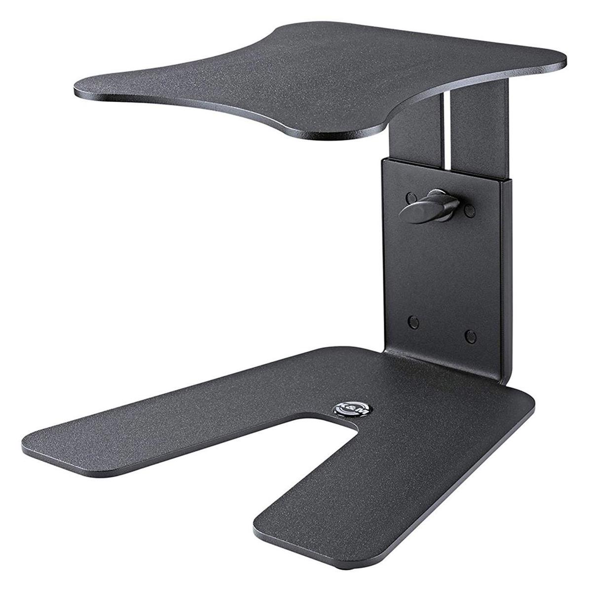 

K&M 26774 Monitor Workstation Stand, 230x250mm Plate, Structured Black