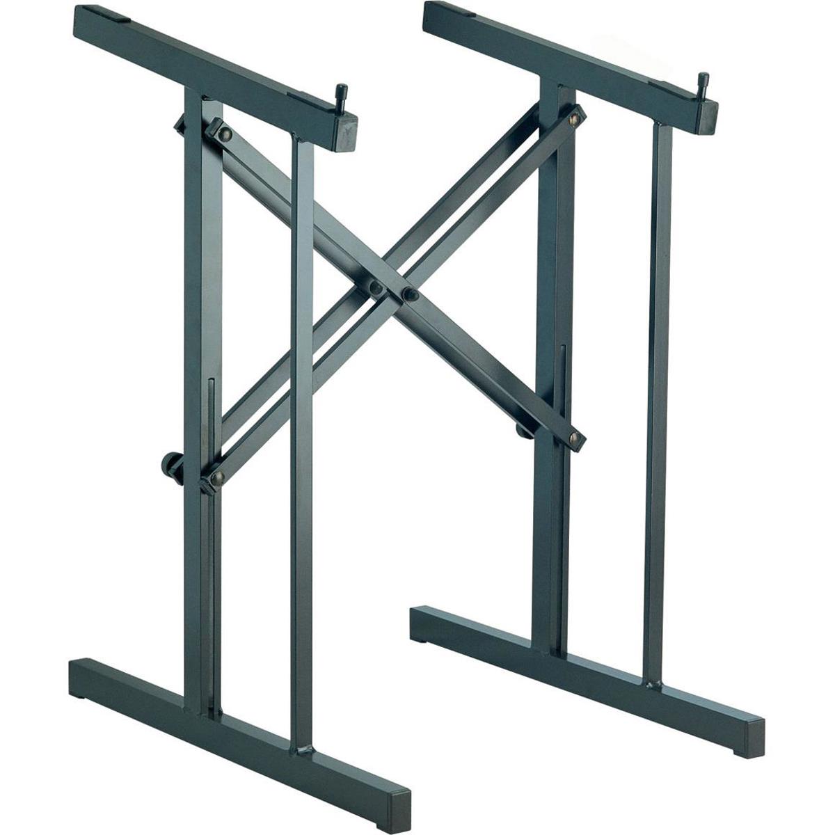 

K&M 42040 Foldable Mixer Stand, 28.54" Height, 88.18 lb Capacity, Black