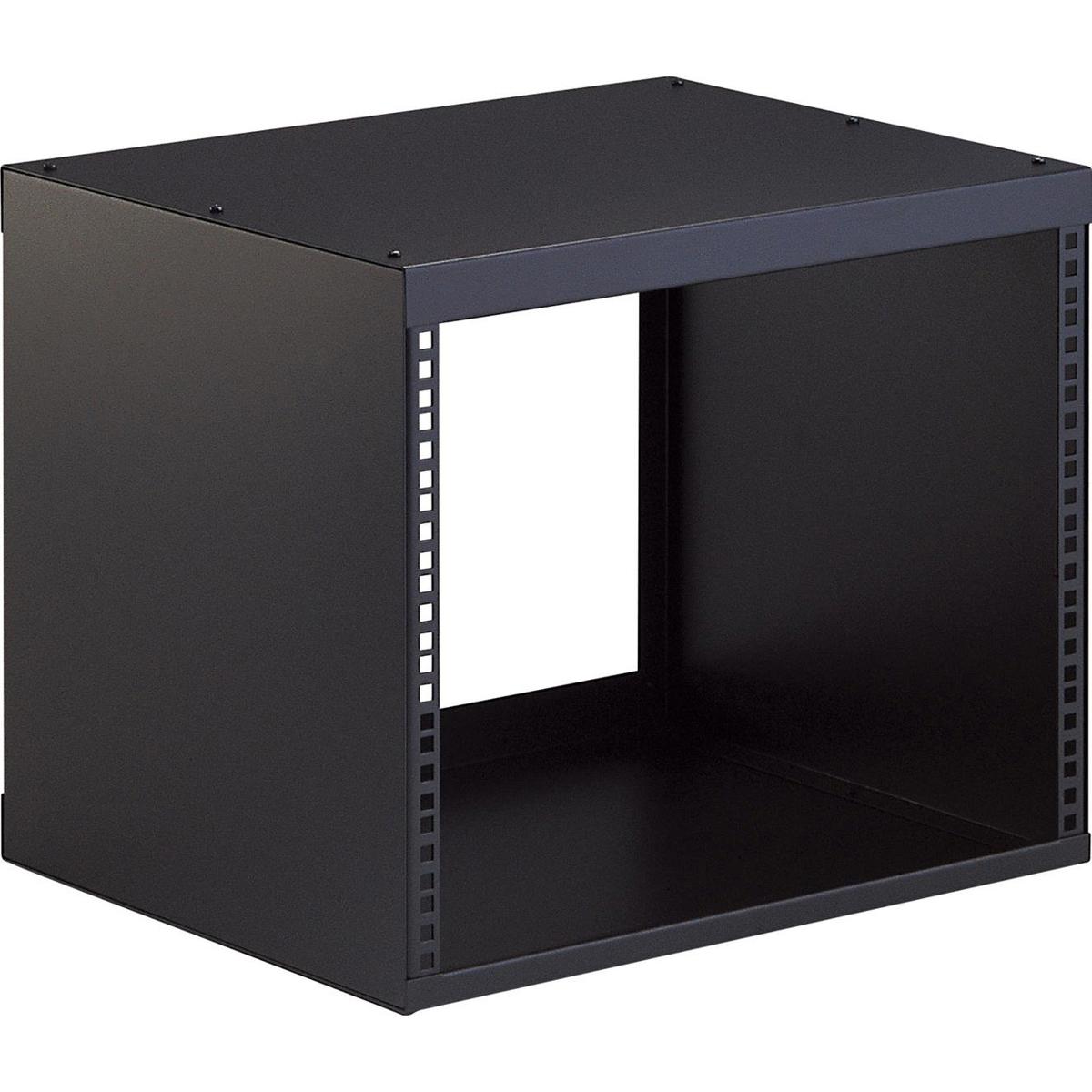 

K&M 48240 19" Rack with Rack Rails, 12 Space, Black