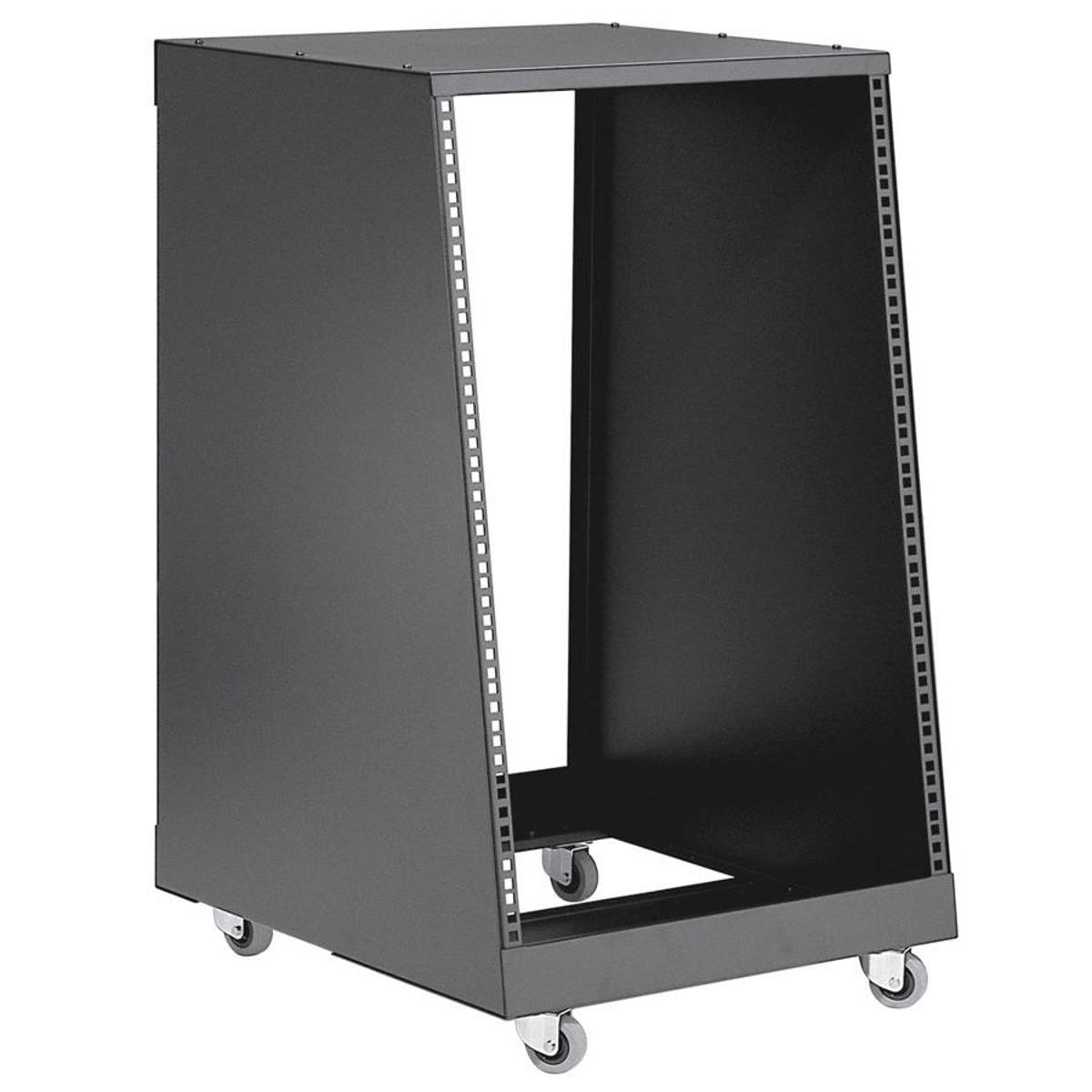 

K&M 48260 Sturdy Steel 19" 16U Space Rack with 4 Casters
