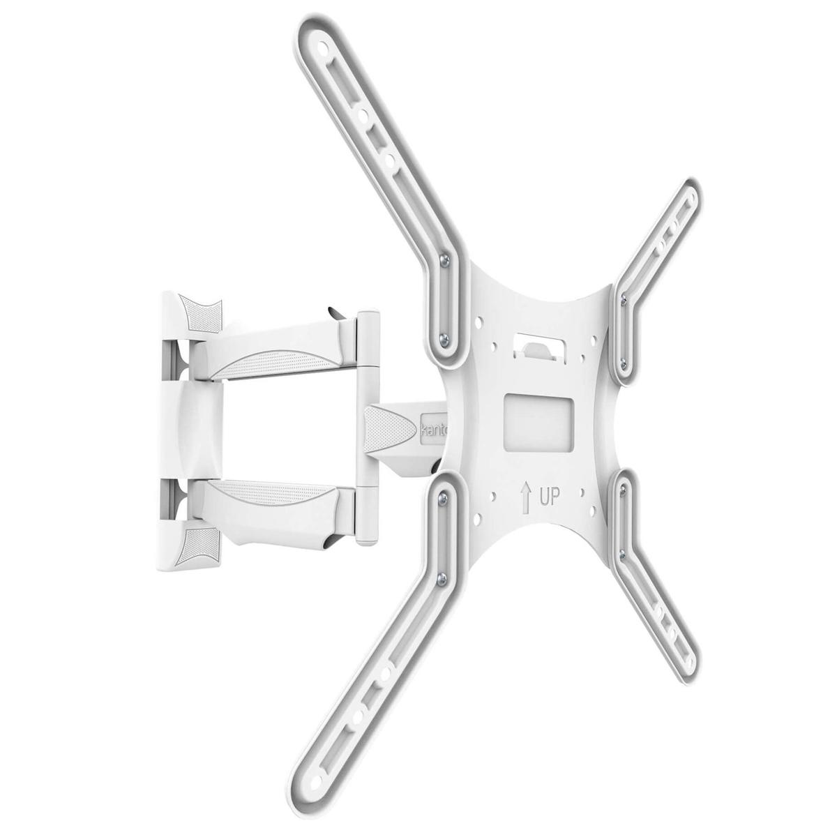 

Kanto M300 Full Motion Single Stud Wall Mount for 26" to 55" TV, White