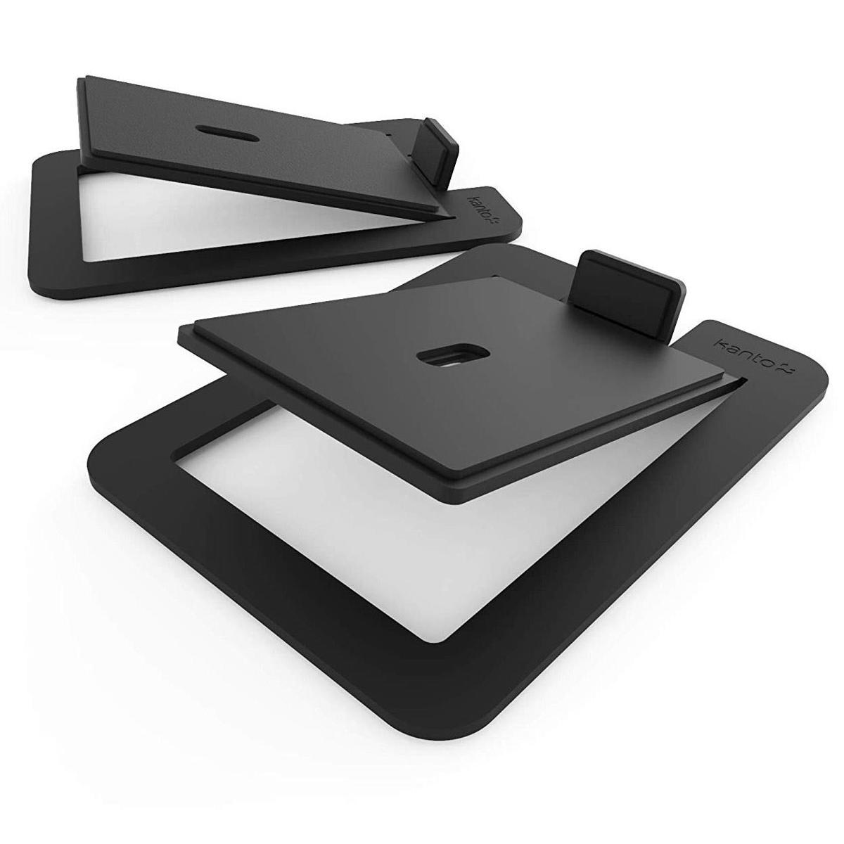 

Kanto S6 Desktop Speaker Stands for Large Speakers, Black - Pair