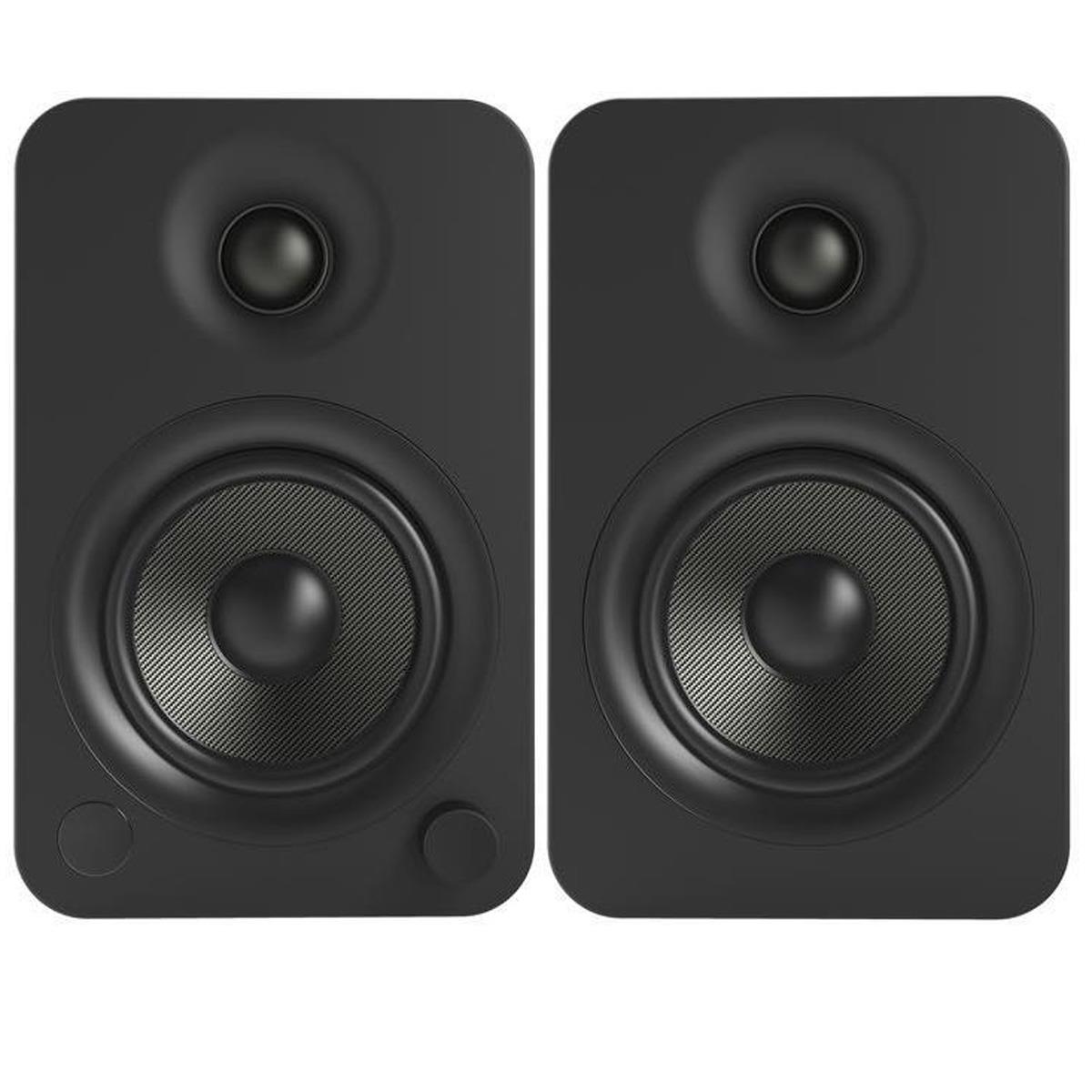 Image of Kanto YU4 Powered Speakers with Bluetooth and Phono Preamp Matte Black