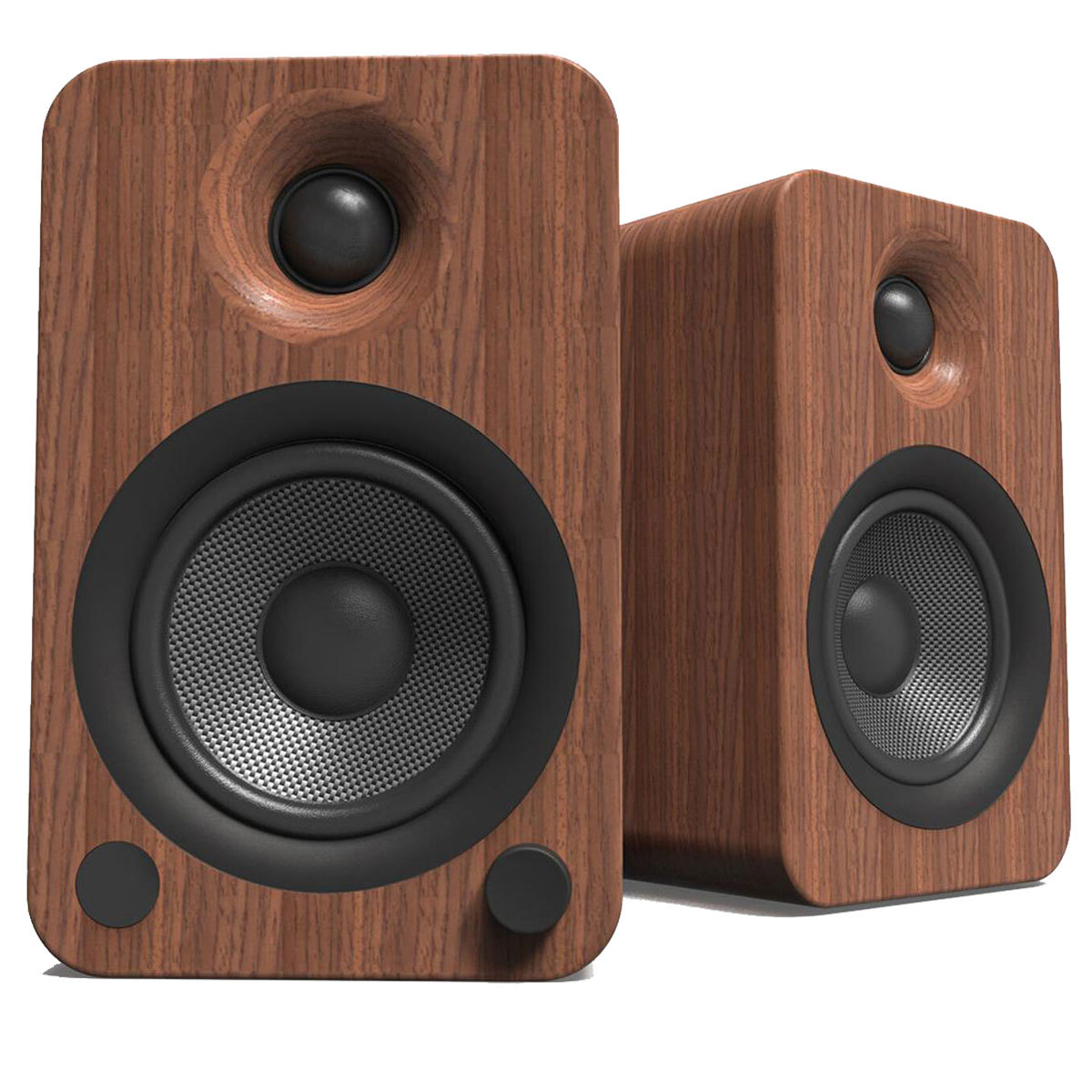 

Kanto YU4 Powered Bookshelf Speakers with Bluetooth & Phono Preamp, Pair, Walnut