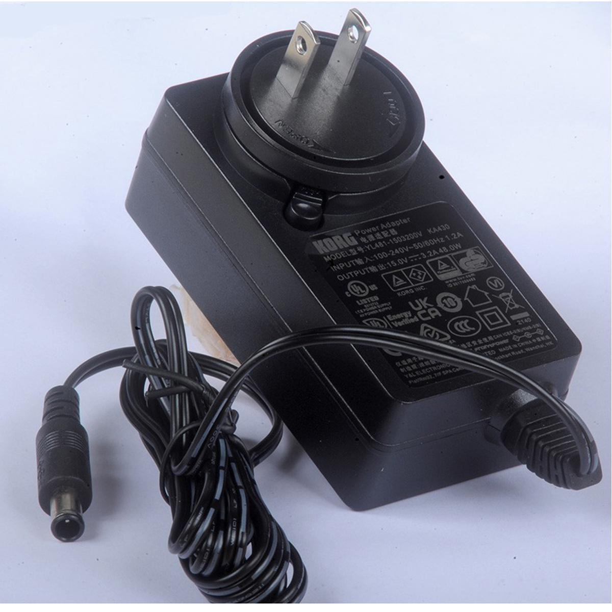 Image of Korg 15V AC Power Adapter for B2 Digital Piano