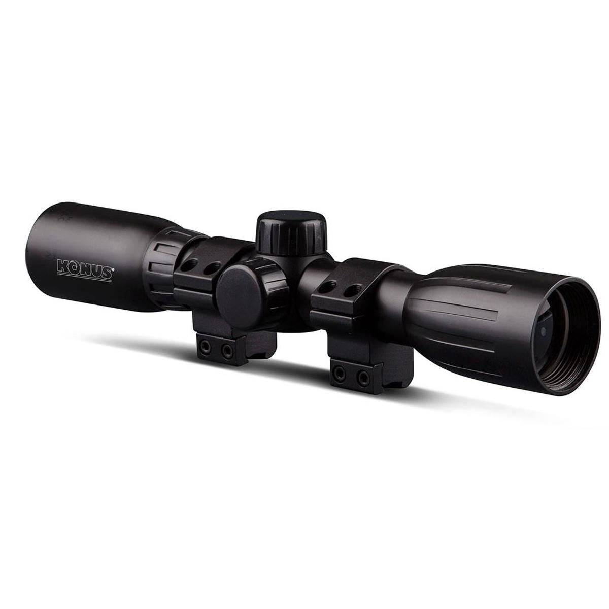 

Konus 4x32 KONUSFIRE Hunting Riflescope, 2nd FP 30/30 Reticle, 1" Center Tube