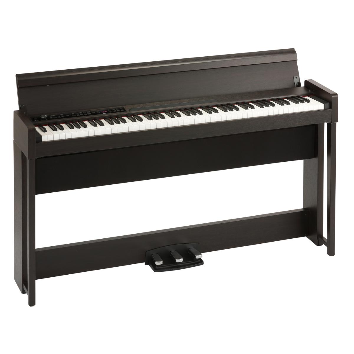 

Korg C1 Heritage Series 88-Key Digital Piano, Rosewood Brown