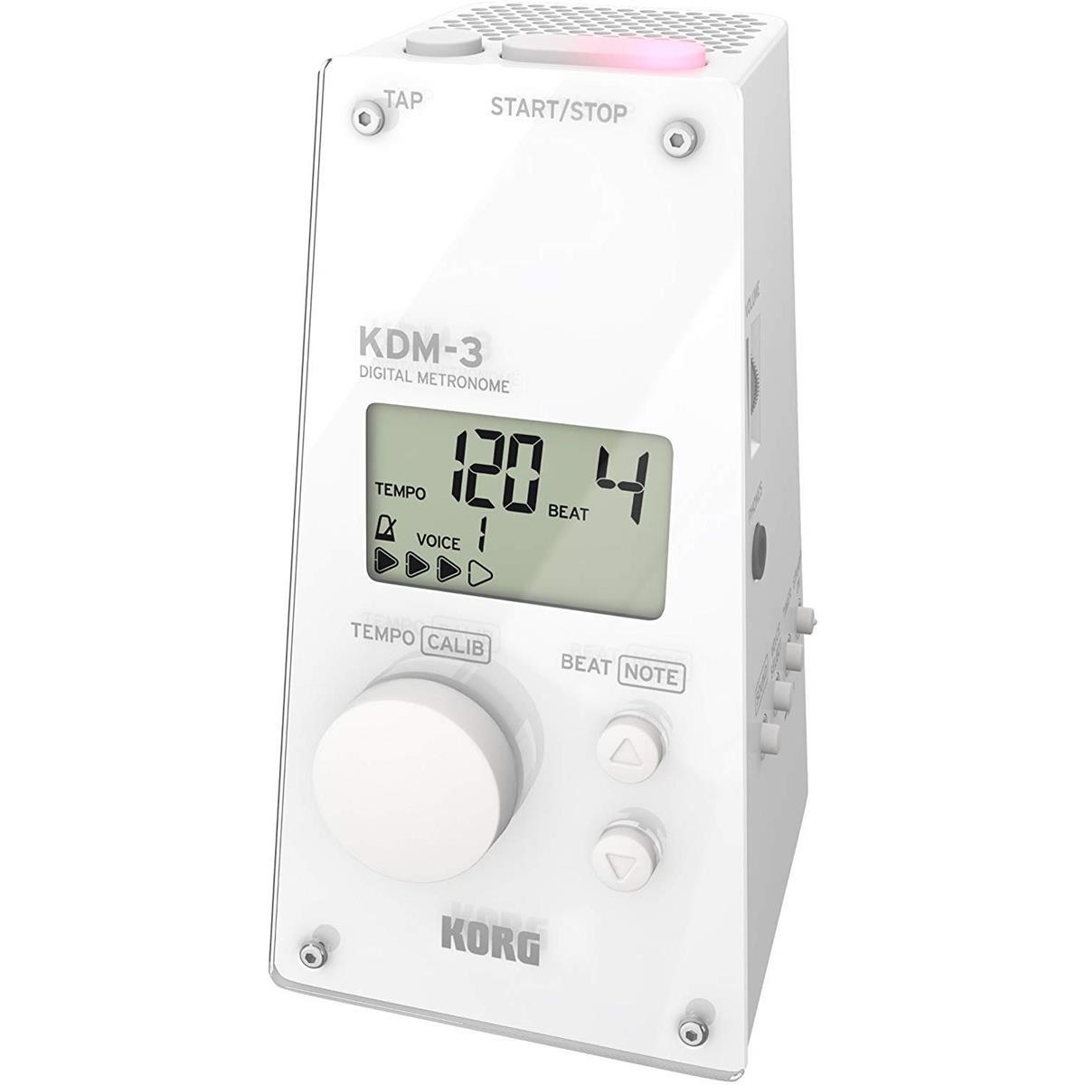 

Korg KDM-3 Digital Metronome, White