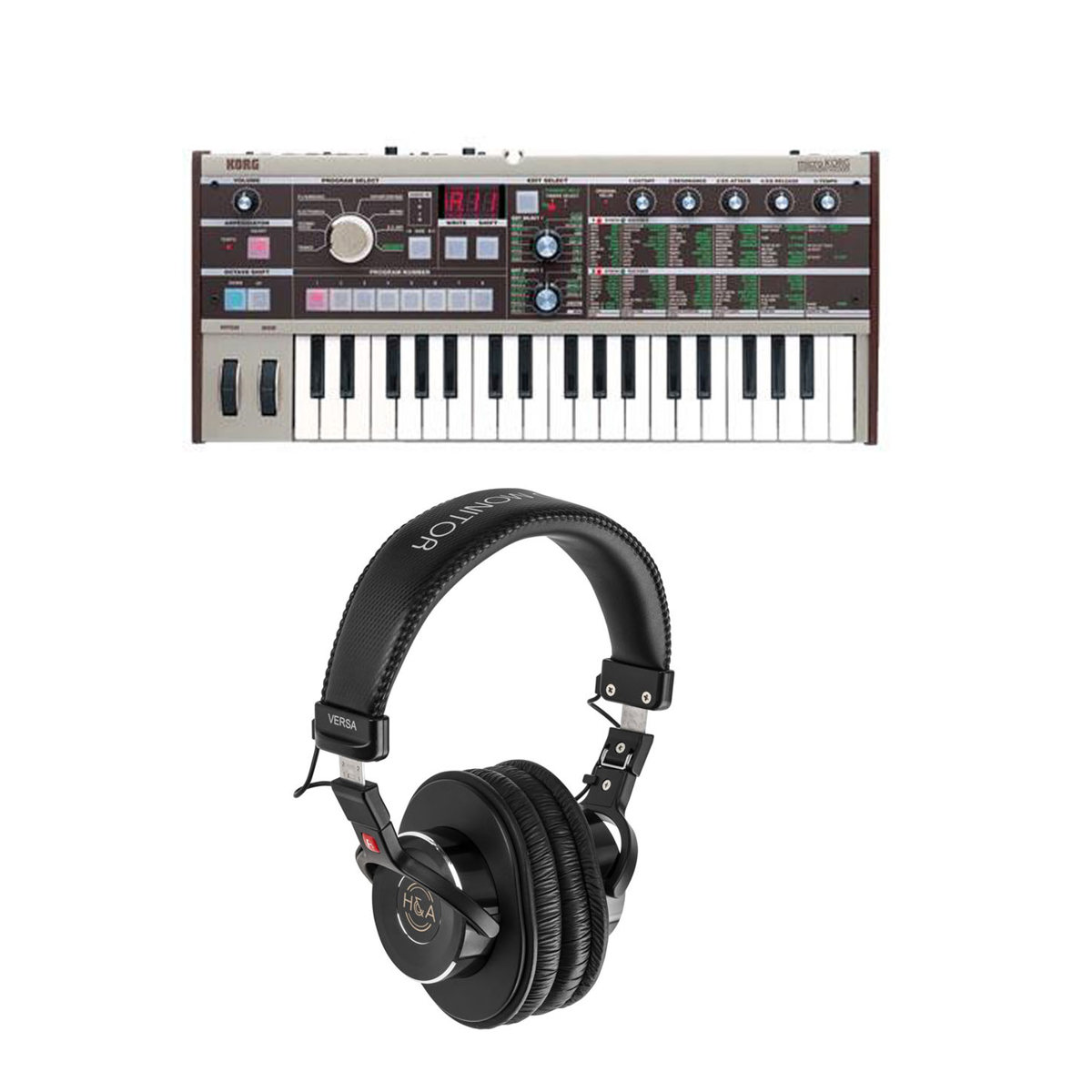 

Korg microKORG 37-Key Synthesizer and Vocoder with Headphones