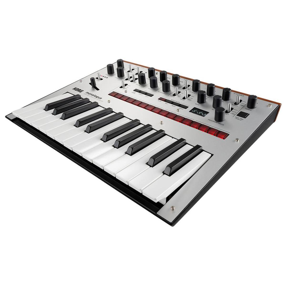 

Korg Monologue 25-Key Monophonic Analog Synthesizer with 80 Presets, Silver