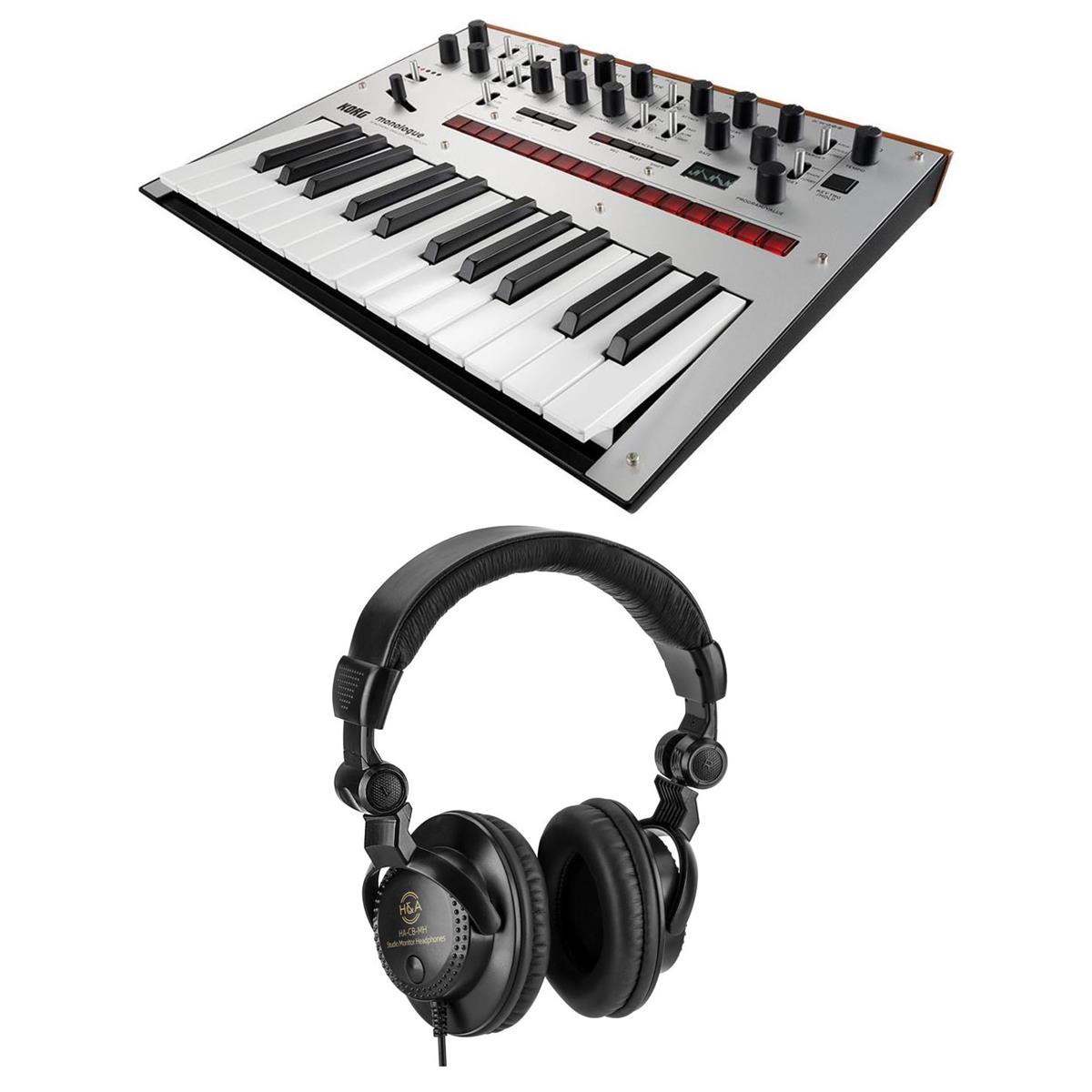 Image of Korg Monologue 25-Key Monophonic Analog Synthesizer with Headphones