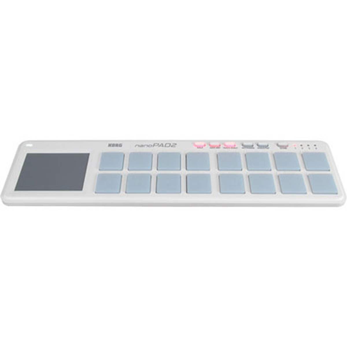 Photos - MIDI Keyboard Korg NanoPAD2 Slim-Line USB MIDI Controller, White NANOPAD2WH 