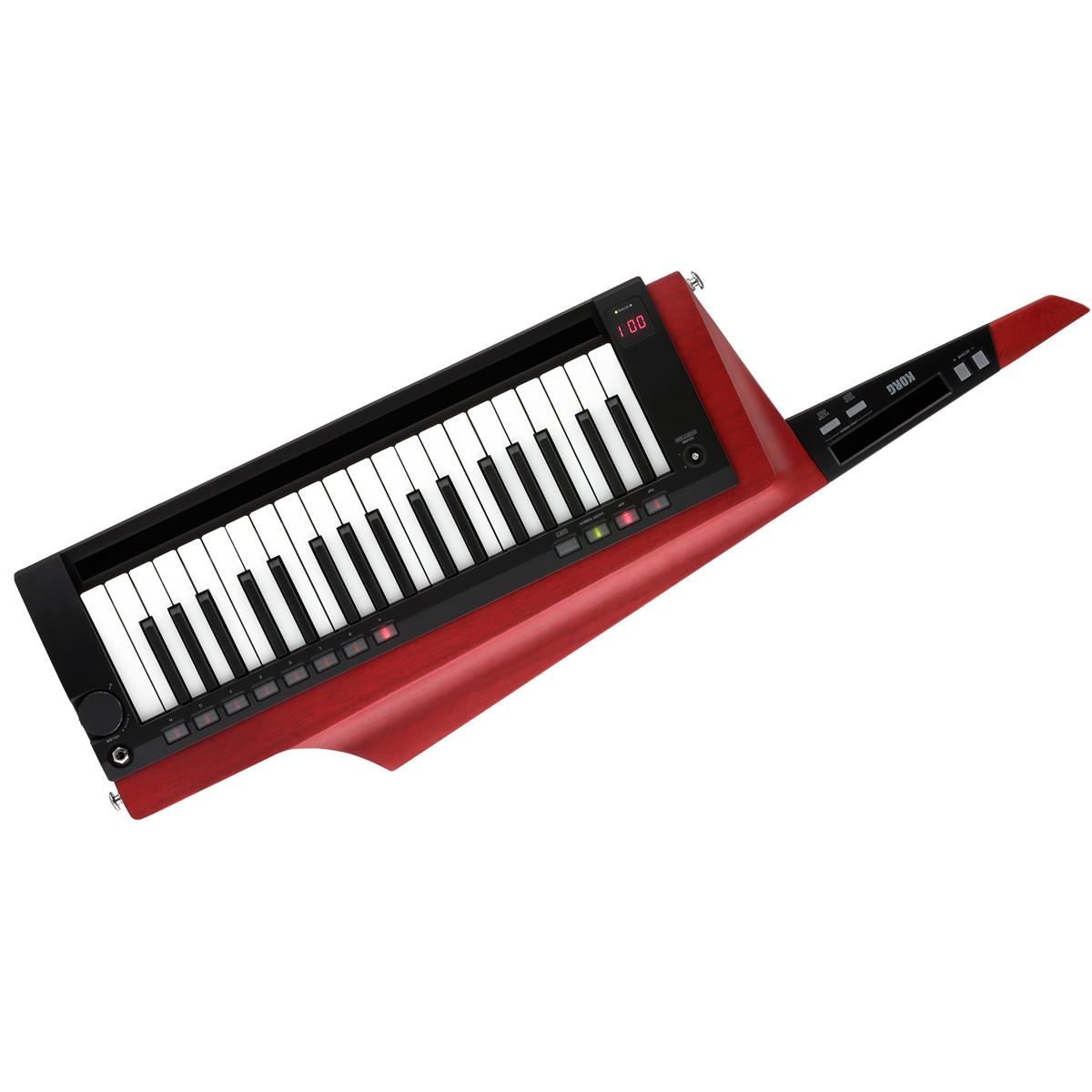 

Korg RK-100S 37-Keys Keytar Controller Keyboard & Modeling Synthesizer, Red