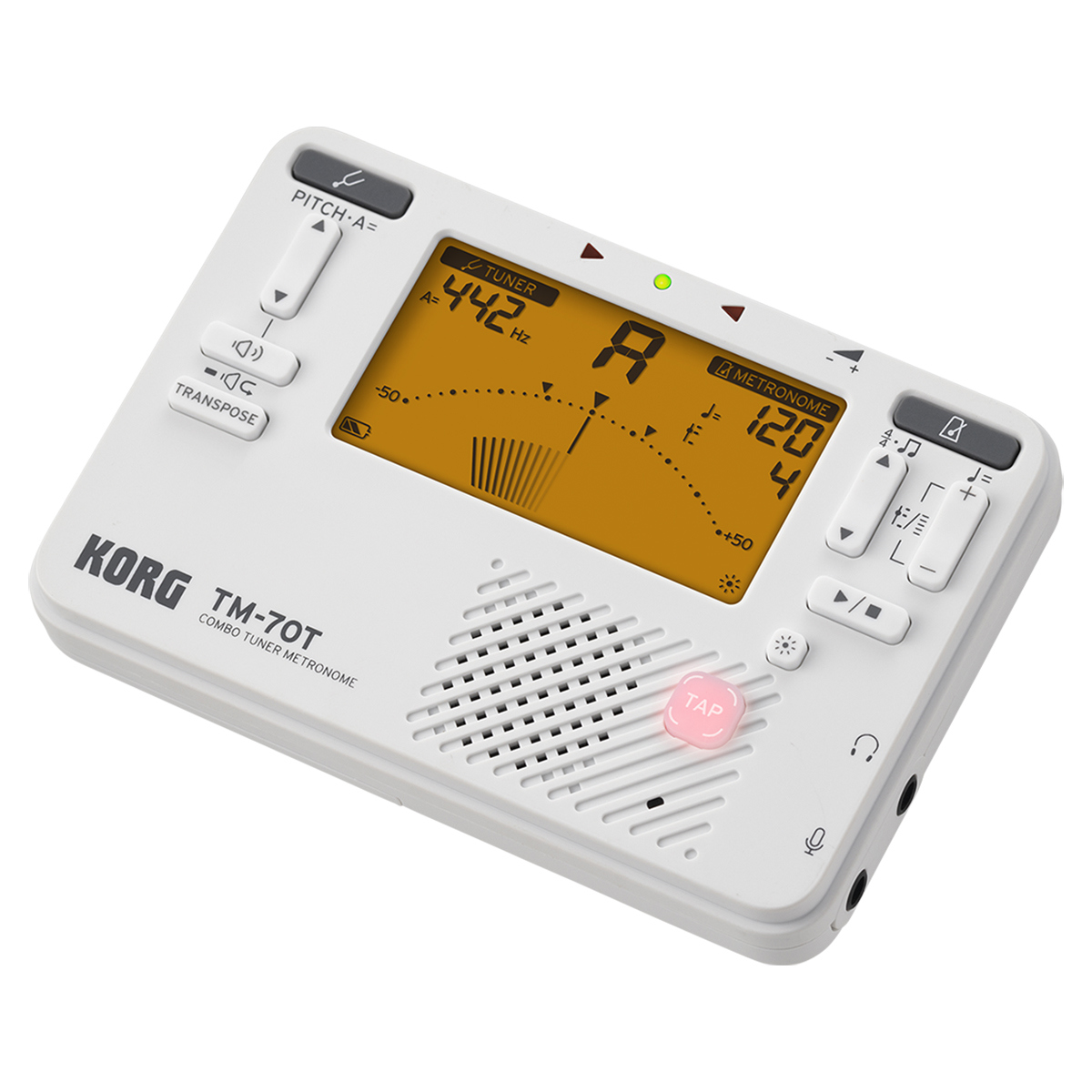 

Korg TM-70T Tuner & Metronome White