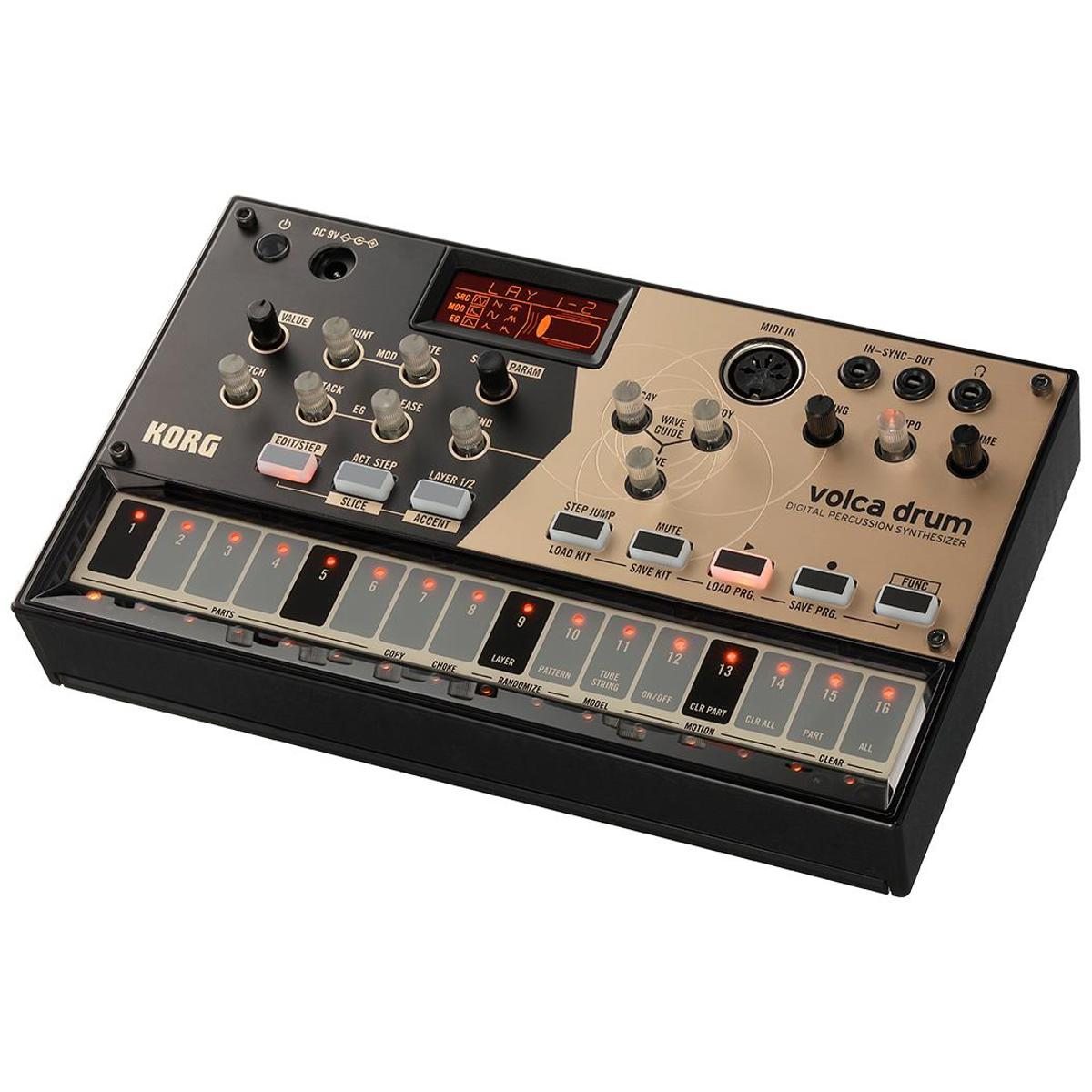 Image of Korg Volca Drum Physical Modeling Drum Synthesizer