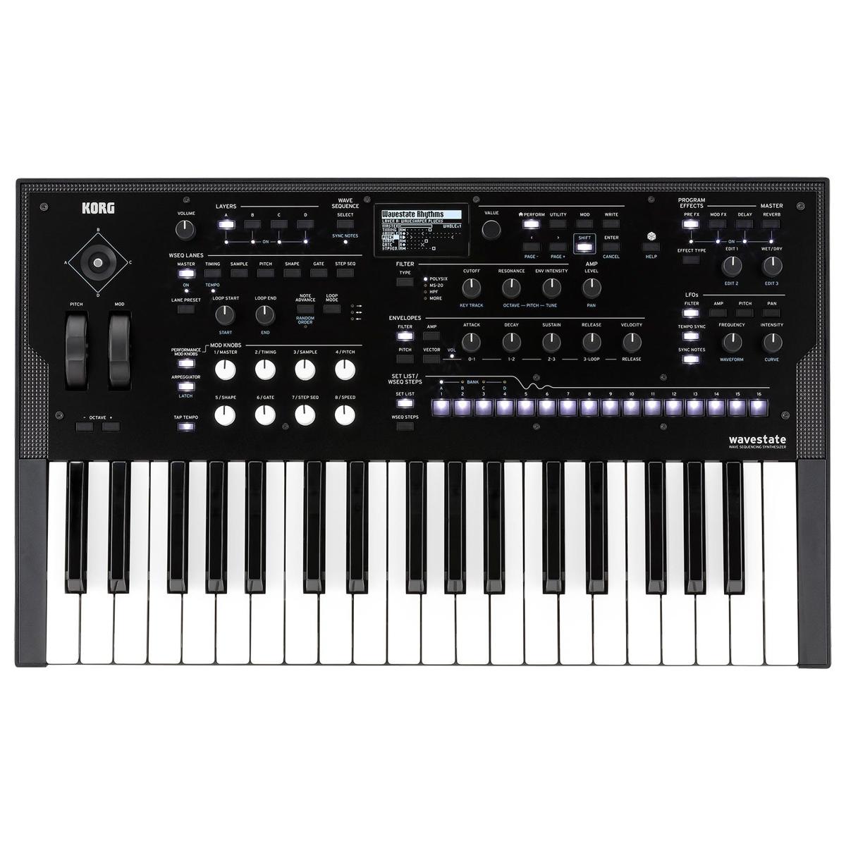 

Korg Wavestate Wave Sequencing Synthesizer