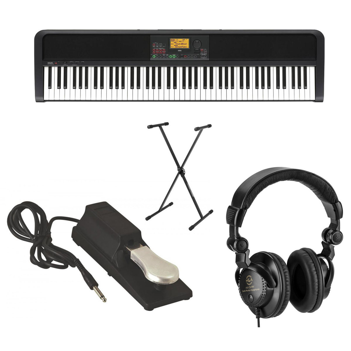 

Korg XE20 88-Key Home Digital Ensemble Piano with Accessories Kit
