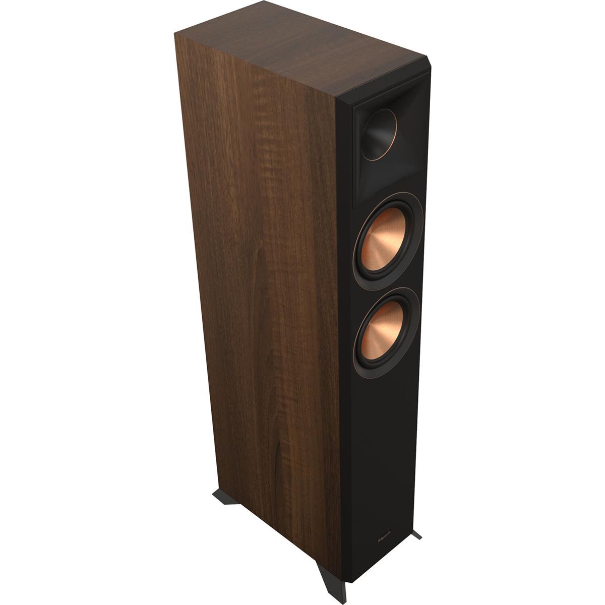 Klipsch RP-5000F II Dual 5.25" 400W 2.5-Way Floorstanding Speaker Walnut -  1070037