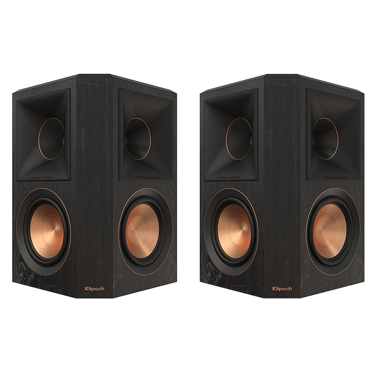 Klipsch Reference Premiere RP-502S II 5.25" 400W 2-Way Surround Speakers, Pair Ebony -  1070020