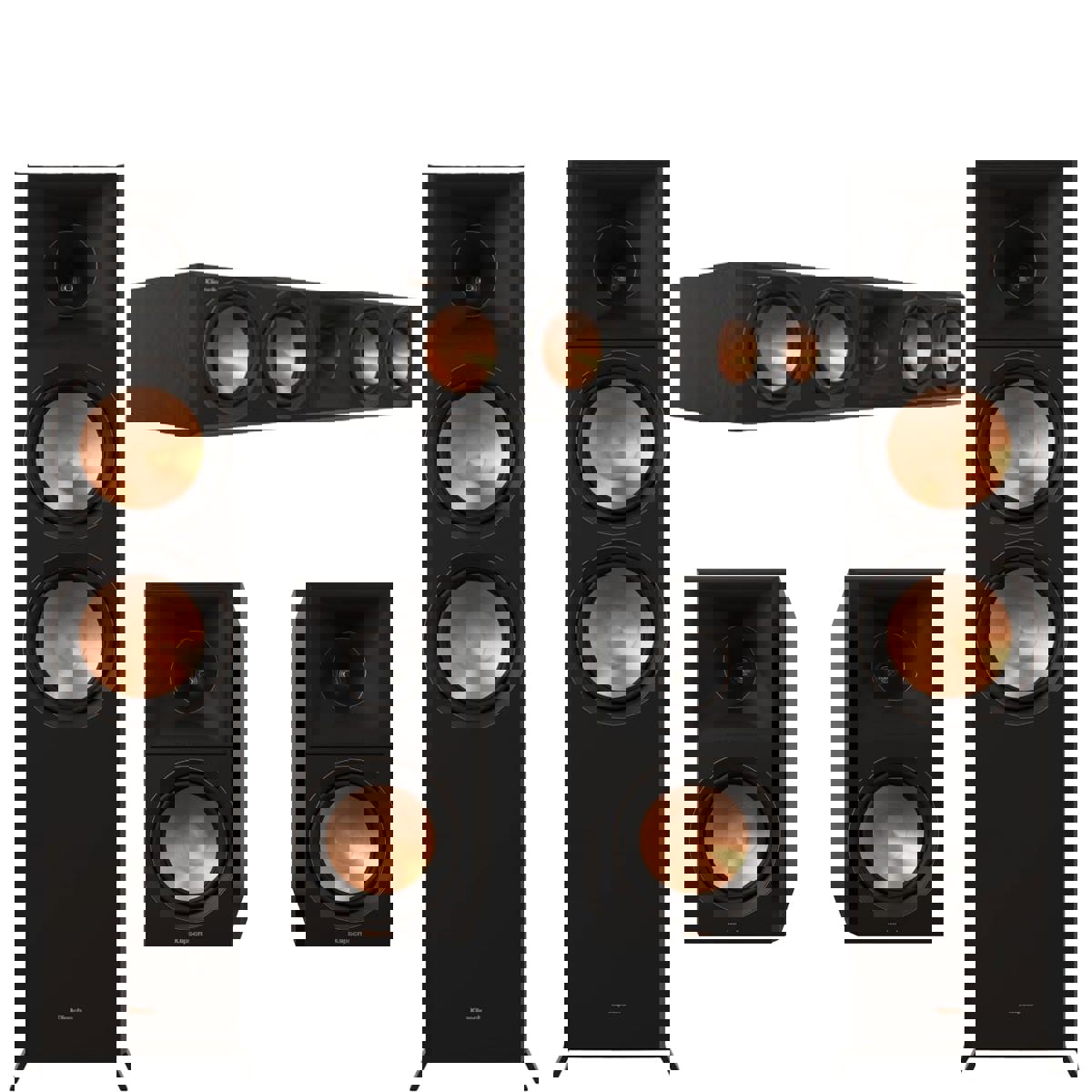 

Klipsch Reference Premiere RP-8060FA II 5.0 Home Theater Pack, Ebony