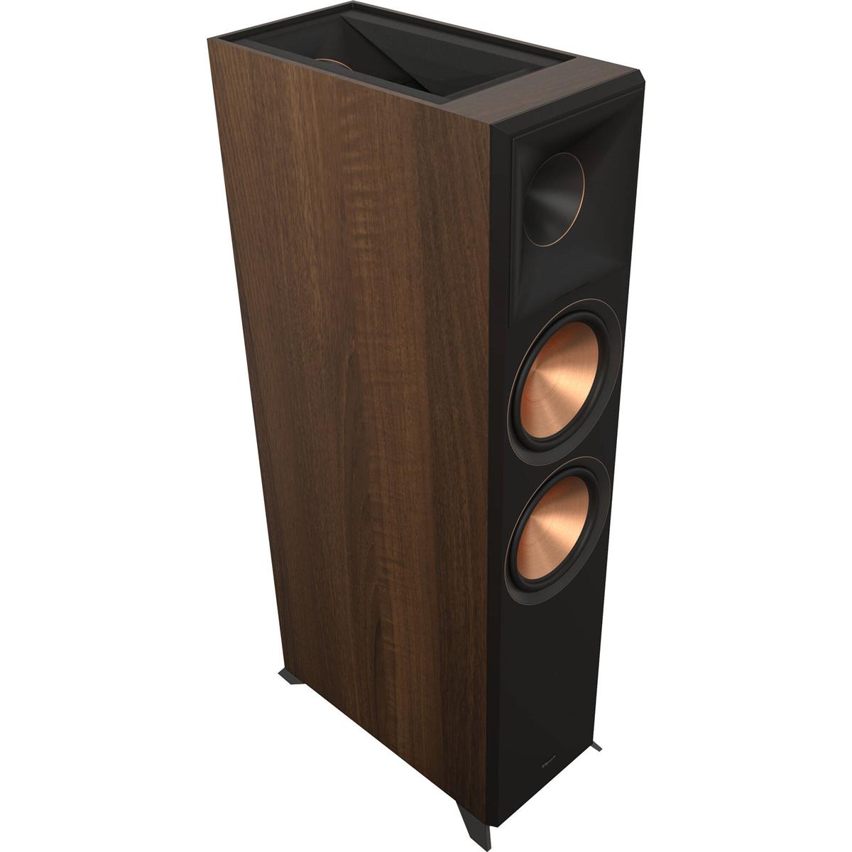 Klipsch RP-8060FA II 6.5" 600W 2-Way Dolby Atmos Floorstanding Speaker Walnut -  1070034