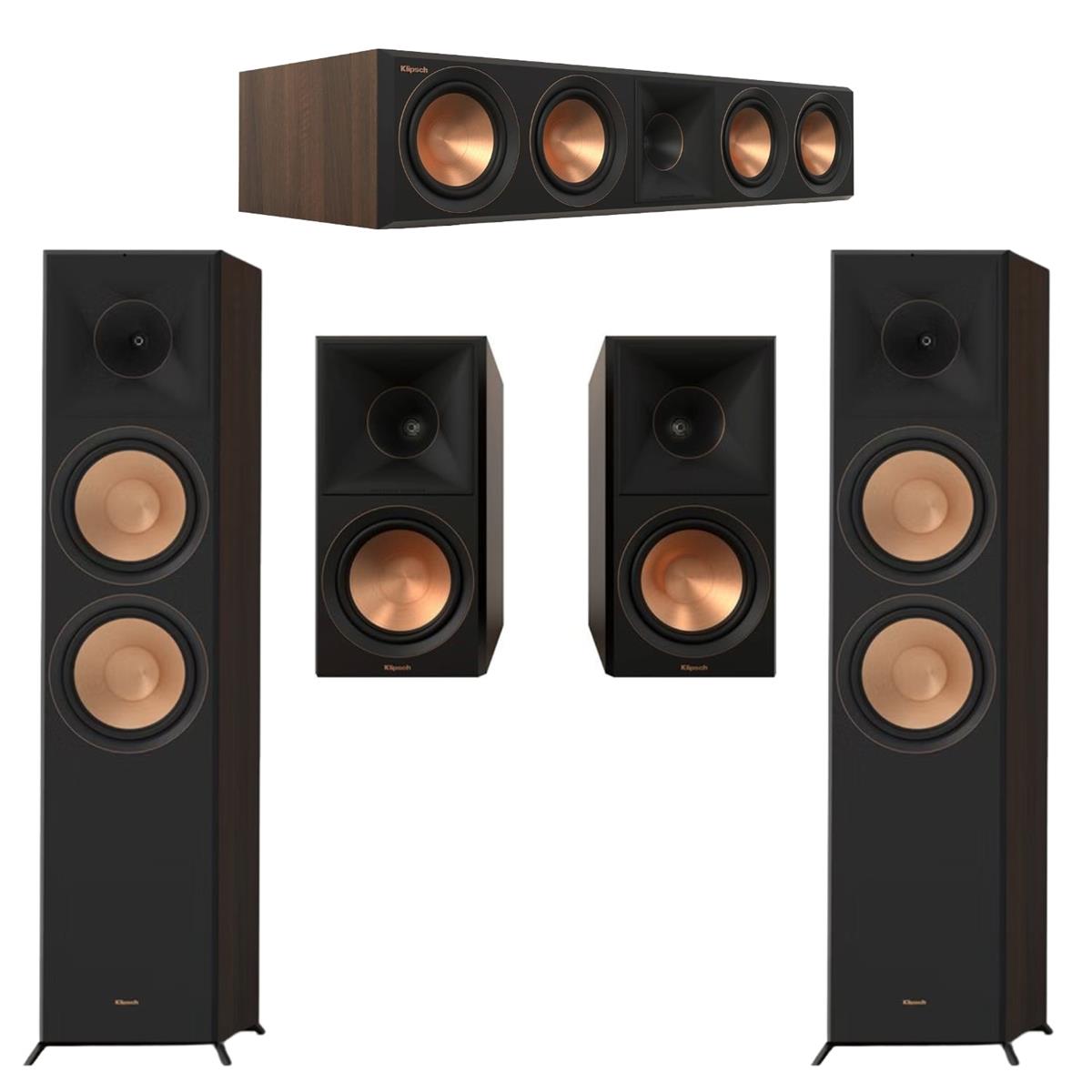 Image of Klipsch Reference Premiere RP-8060FA II + Center Channel + 2x Bookshelf Speakers