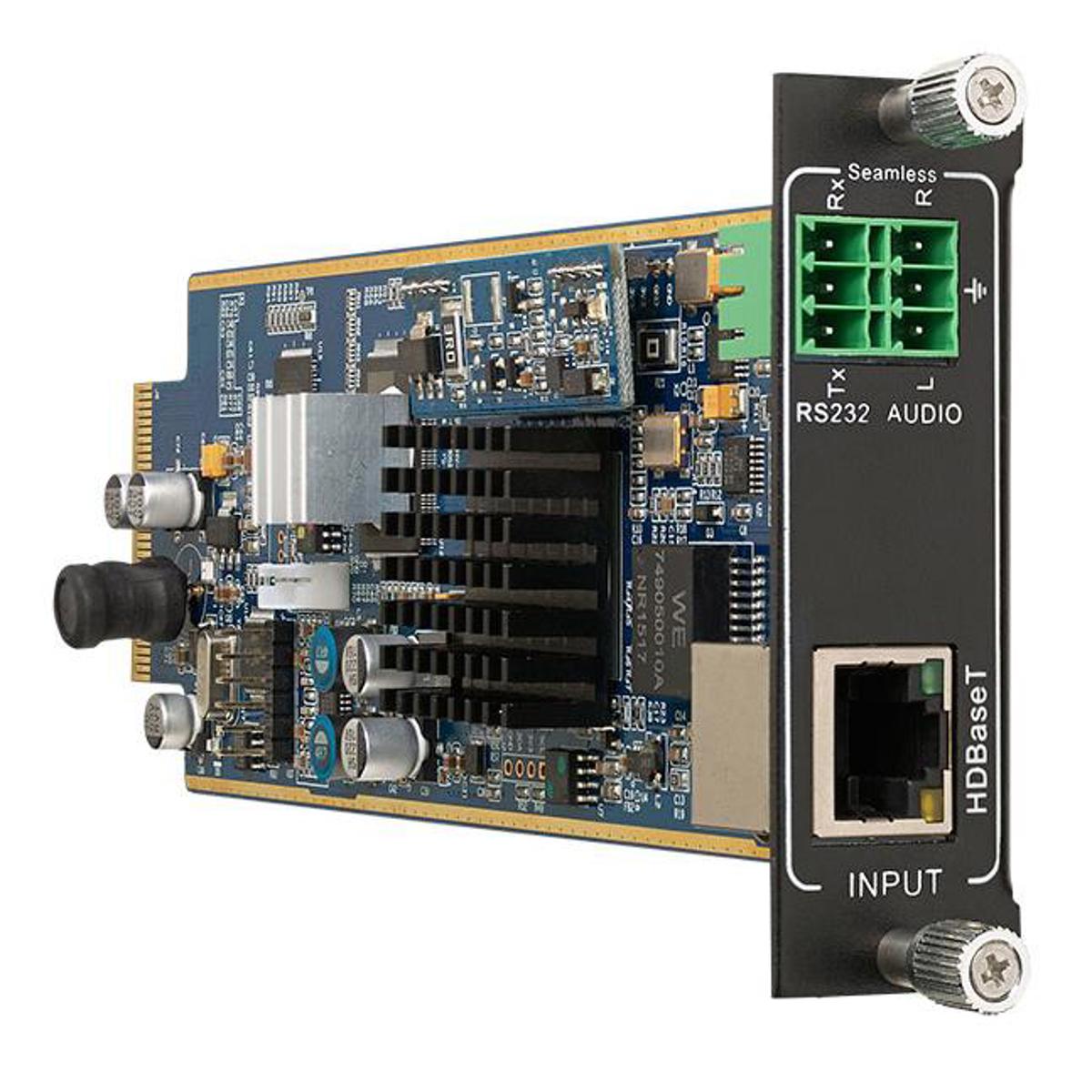 

KanexPro Flexible One Input HDBaseT 1080p Card with Embedded PCM Audio