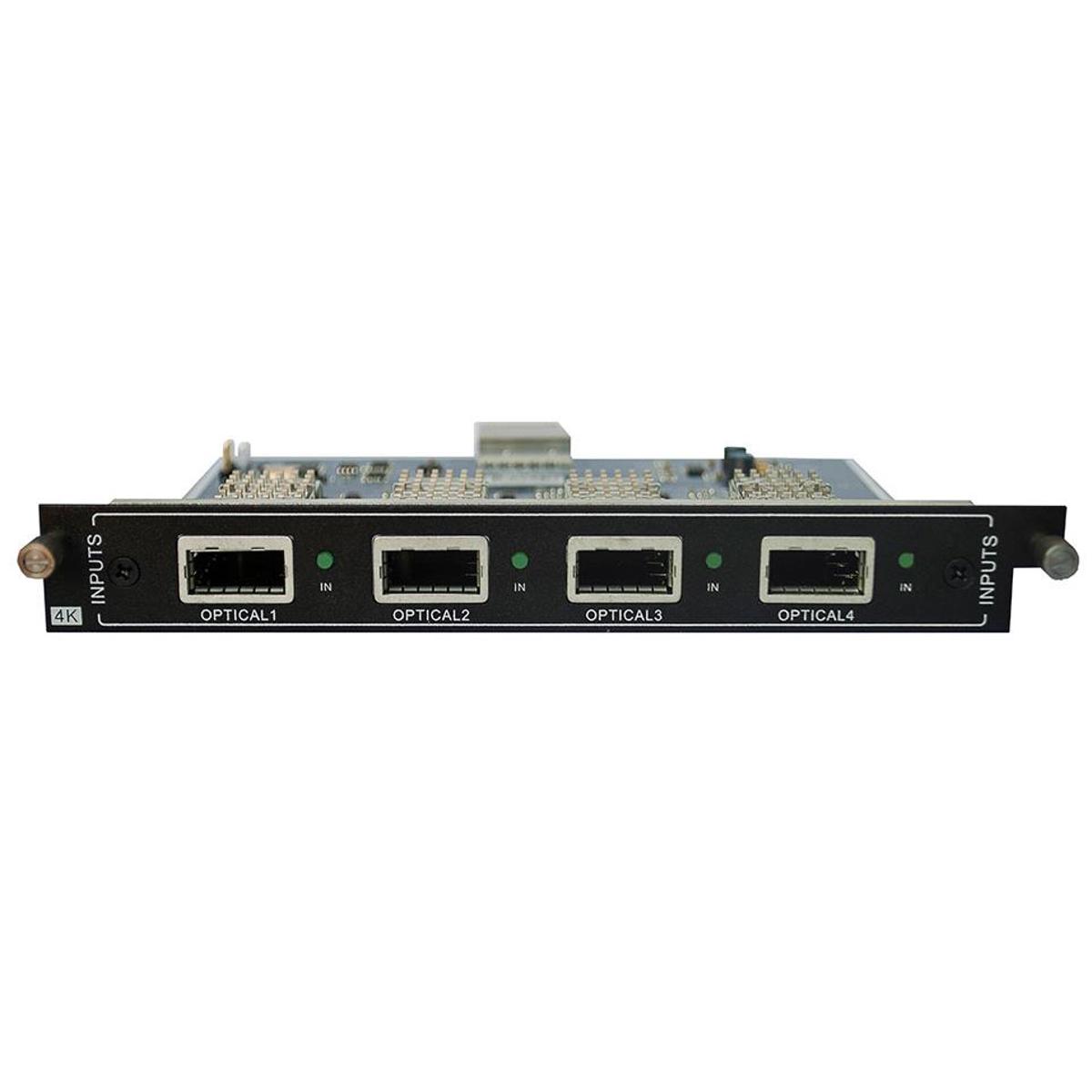 

KanexPro 4-Input Fiber Card with 4K Support for HDMMX Modular Matrix Switcher