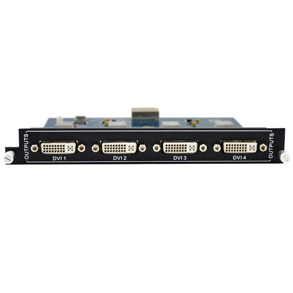 

KanexPro 4-Output DVI Card for Modular Matrix Switcher