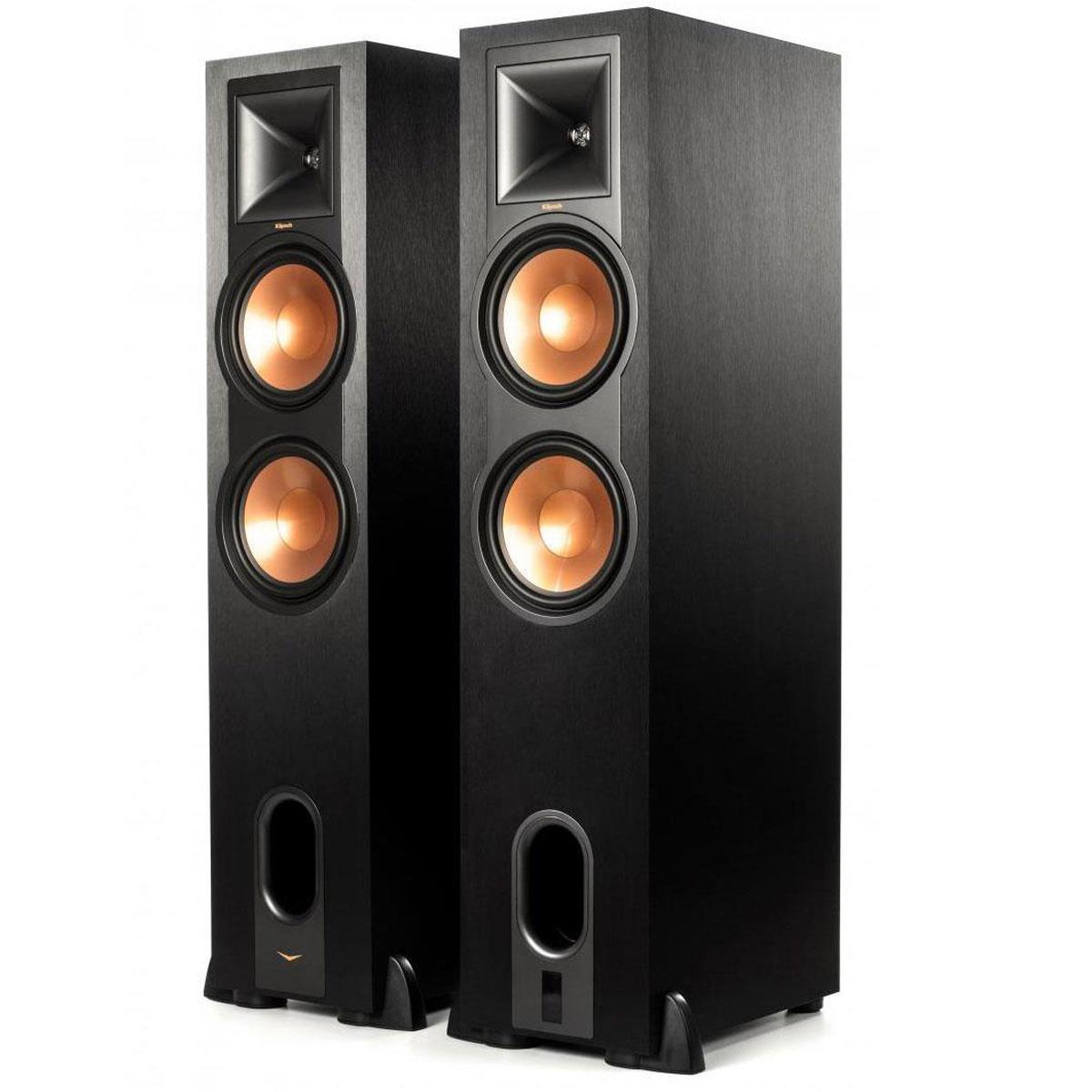 Klipsch Reference R-28PF Floorstanding Speakers, Black, Pair -  1064208