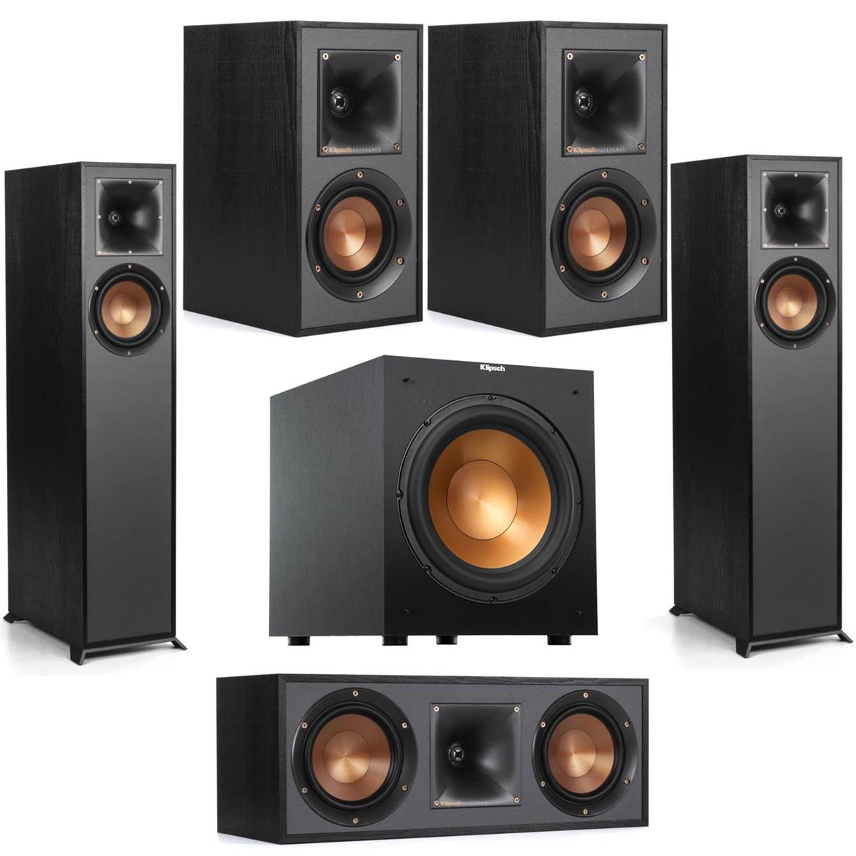 Image of Klipsch Reference R-610F 5.1 Home Theater Pack