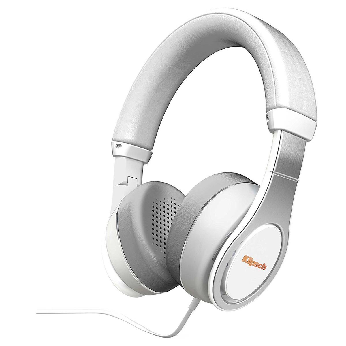 

Klipsch Reference On-Ear II Headphones with Mic for iOS, White