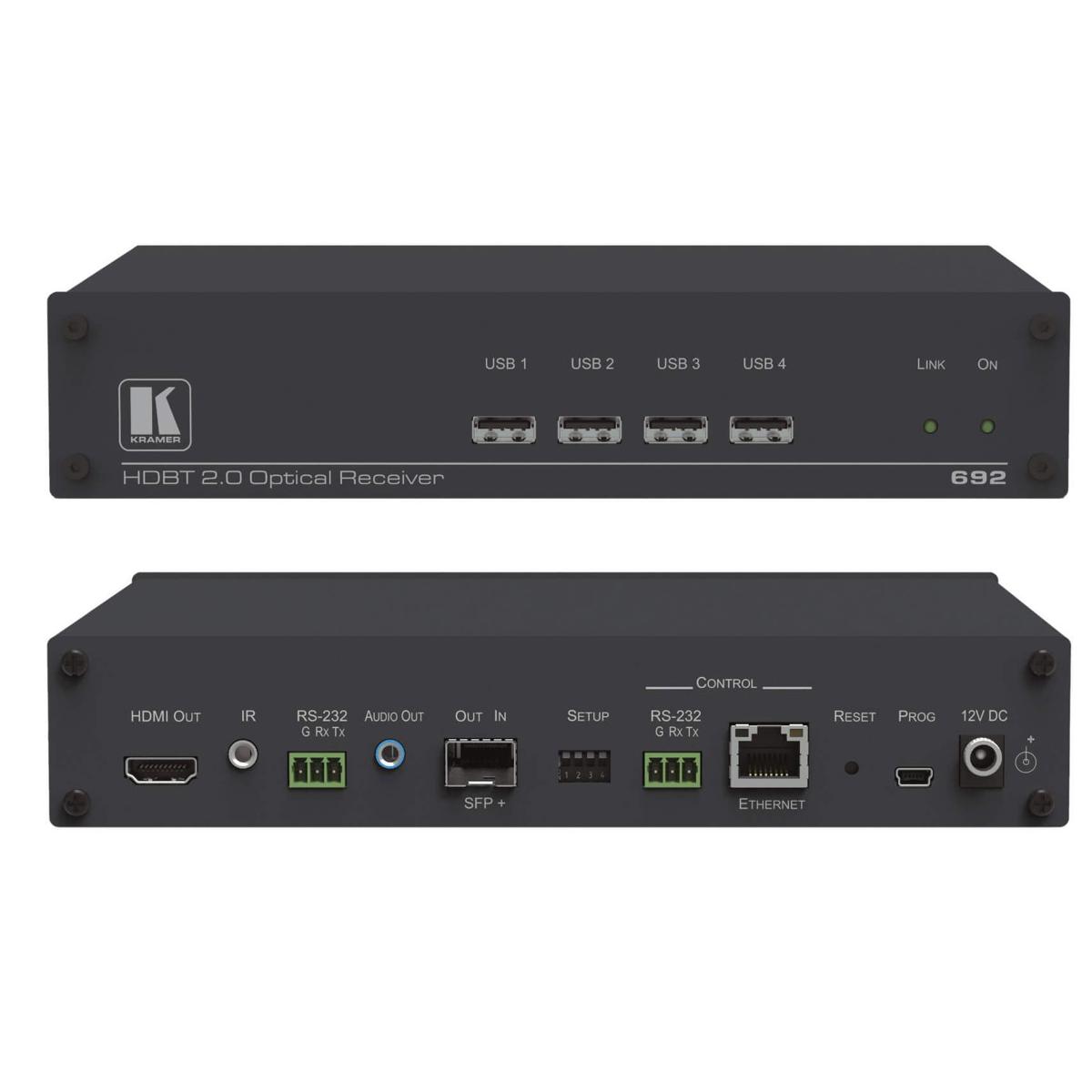 

Kramer Electronics 692 4K60 HDMI Fiber Optic Receiver