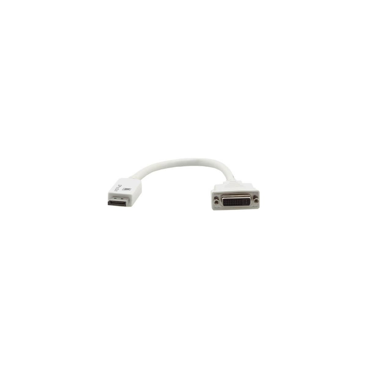 Image of Kramer Electronics ADC-DPM/DF Mini DP (M) to DVI-I (F) Passive Adapter Cable