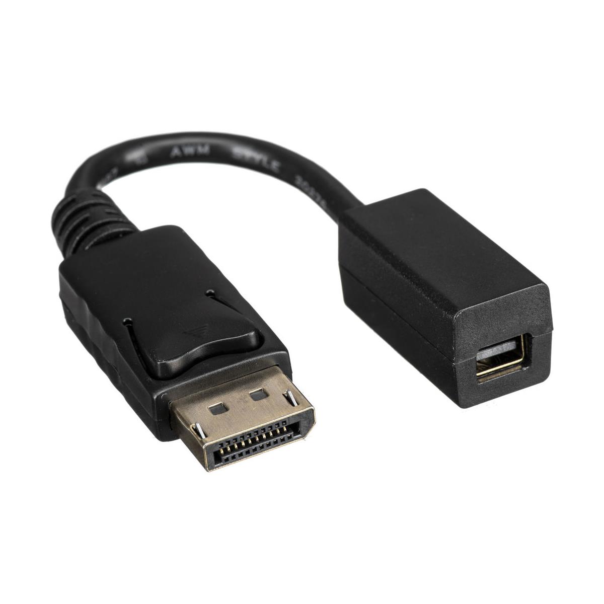 Image of Kramer Electronics ADC-DPM/MDPF DP (M) to Mini DP (F) Adapter Cable