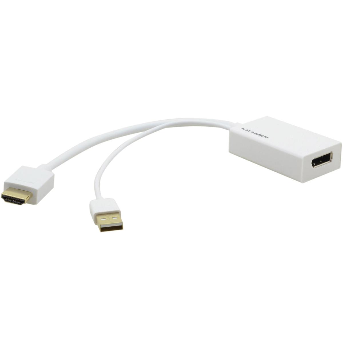 Photos - Cable (video, audio, USB) Kramer Electronics ADC-HM/DPF 4K HDMI (M) to DisplayPort(F) Adapter Cable, 