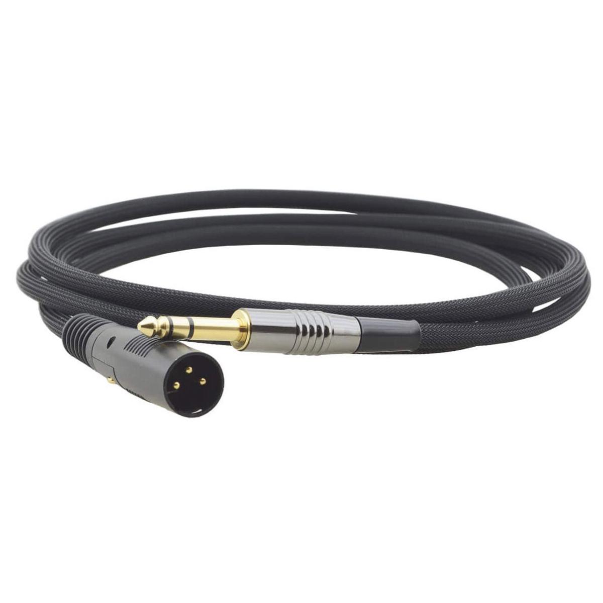 Photos - Cable (video, audio, USB) Kramer Electronics C-A63M/XLM Balanced 1/4" TRS (M) - 3-Pin XLR (M) Cable, 