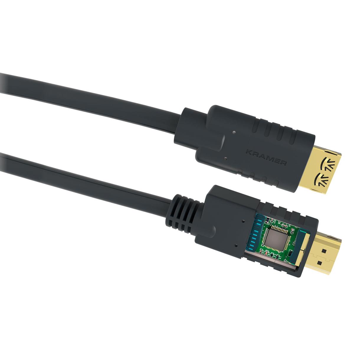 Photos - Cable (video, audio, USB) Kramer Electronics CA-HM Active High Speed HDMI Cable with Ethernet, 25' 9 